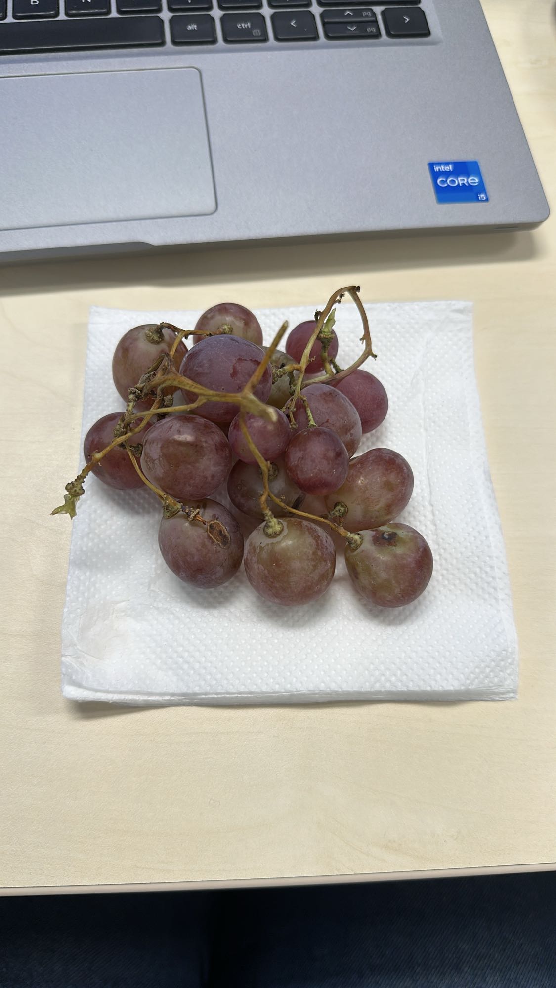 Struguri roșii proaspeți