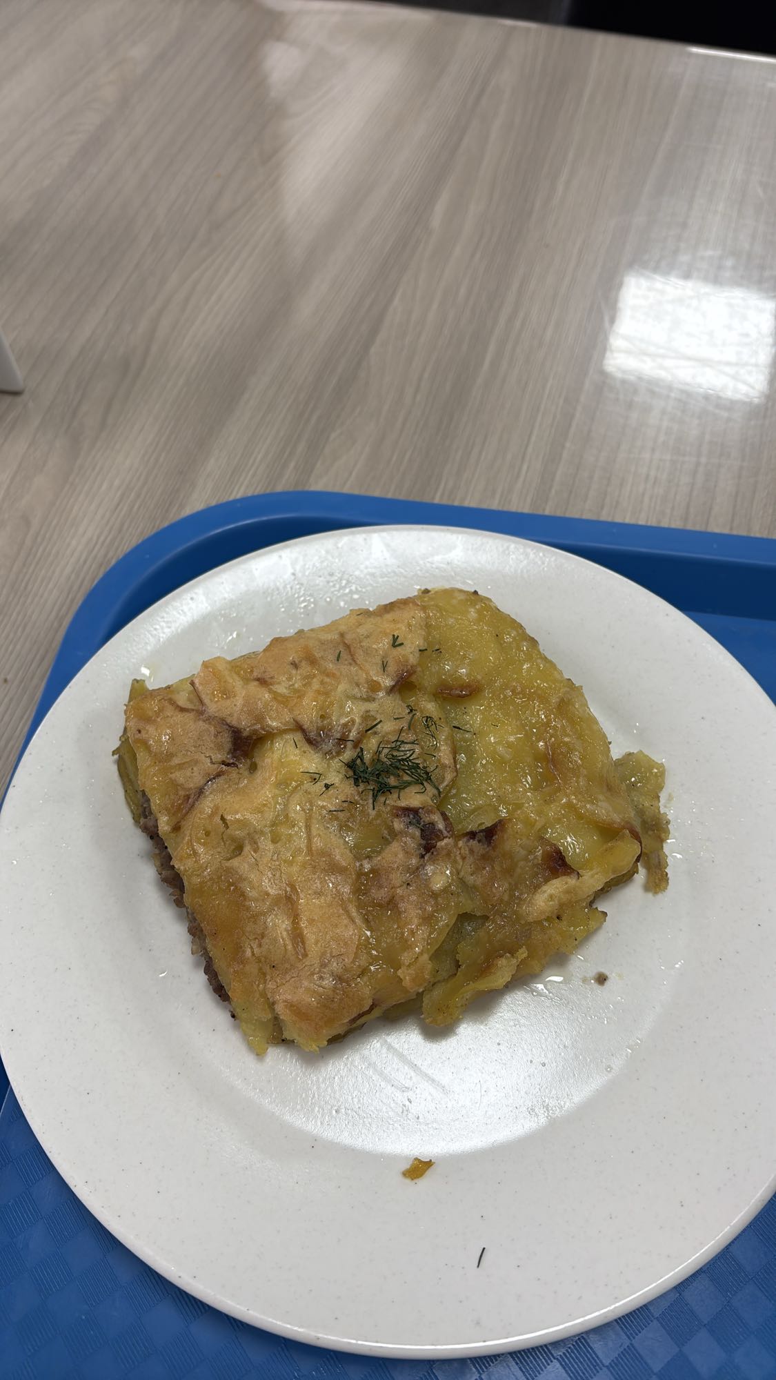 запеканка с мясом и картофелем