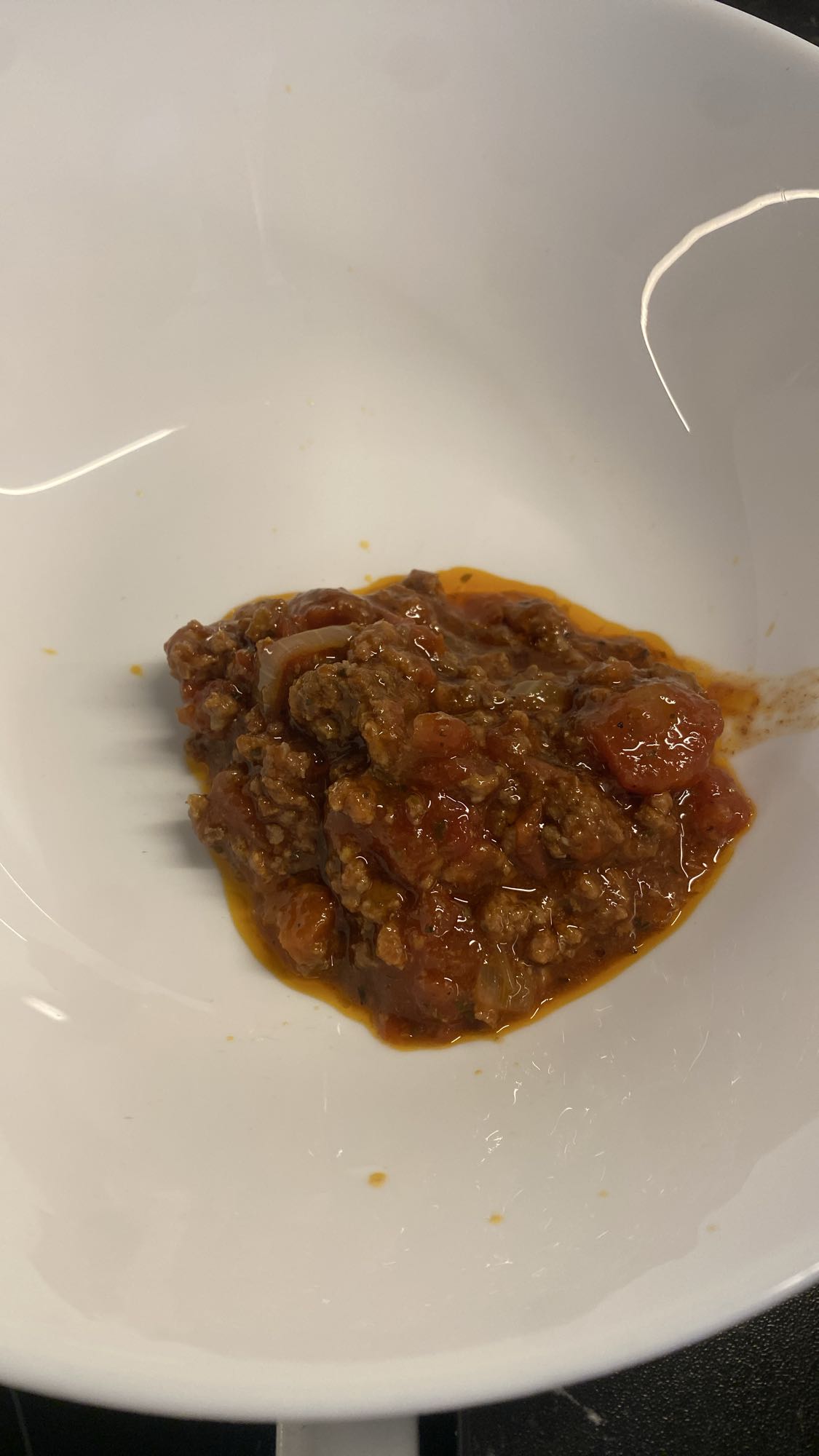 köttfärssås liten portion