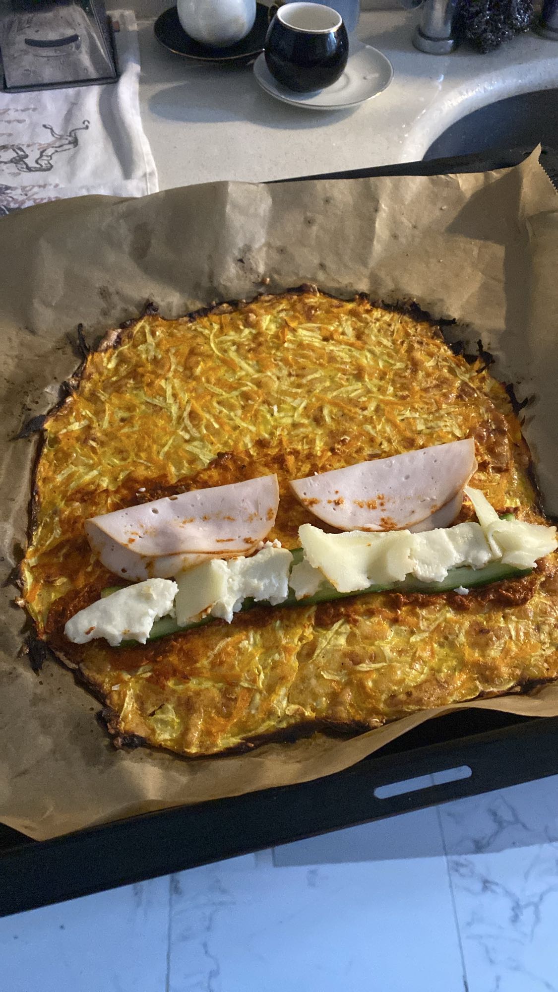 Sebzeli Dürüm Pizza