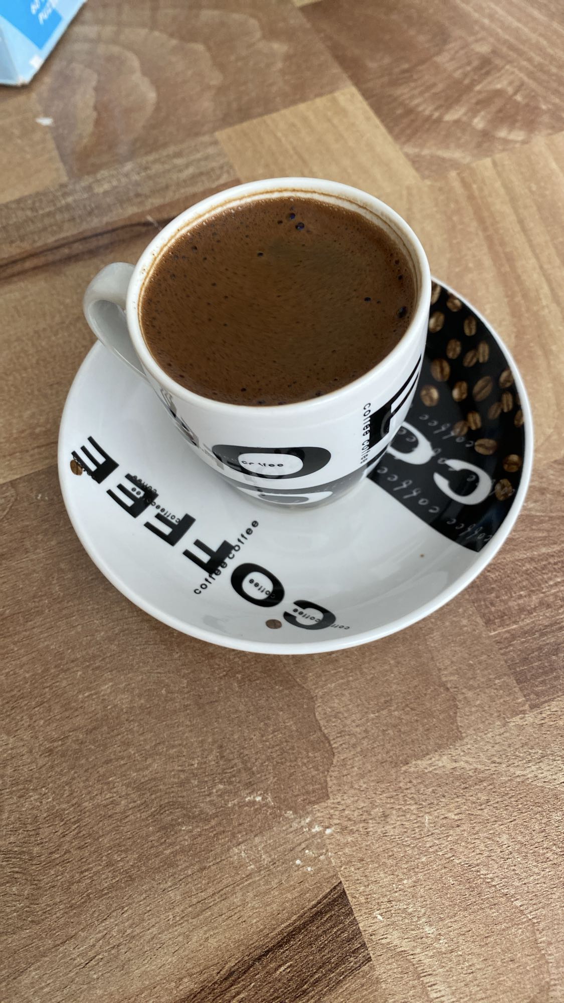 Şekersiz Türk kahvesi