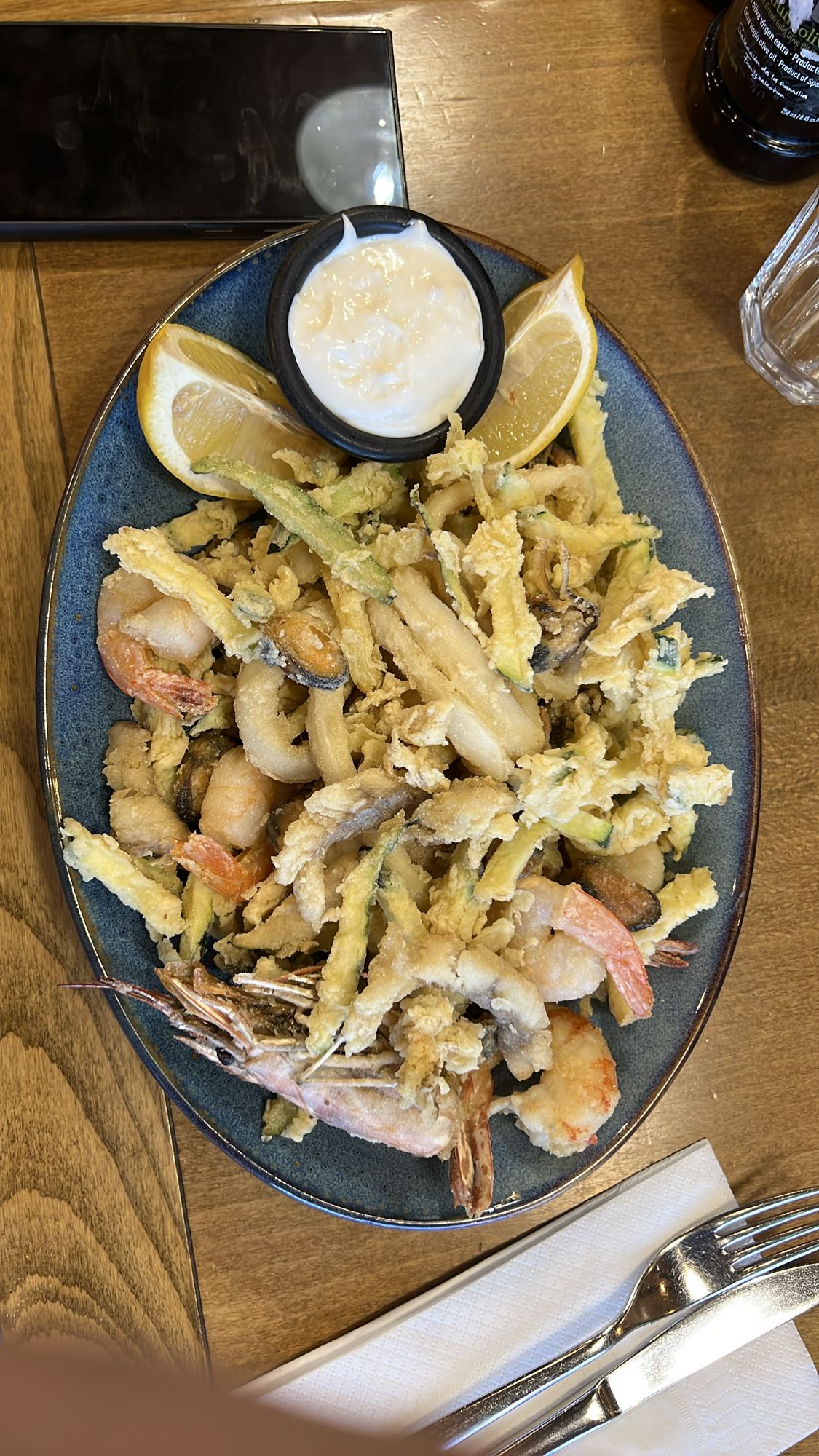 Fritto misto cu legume