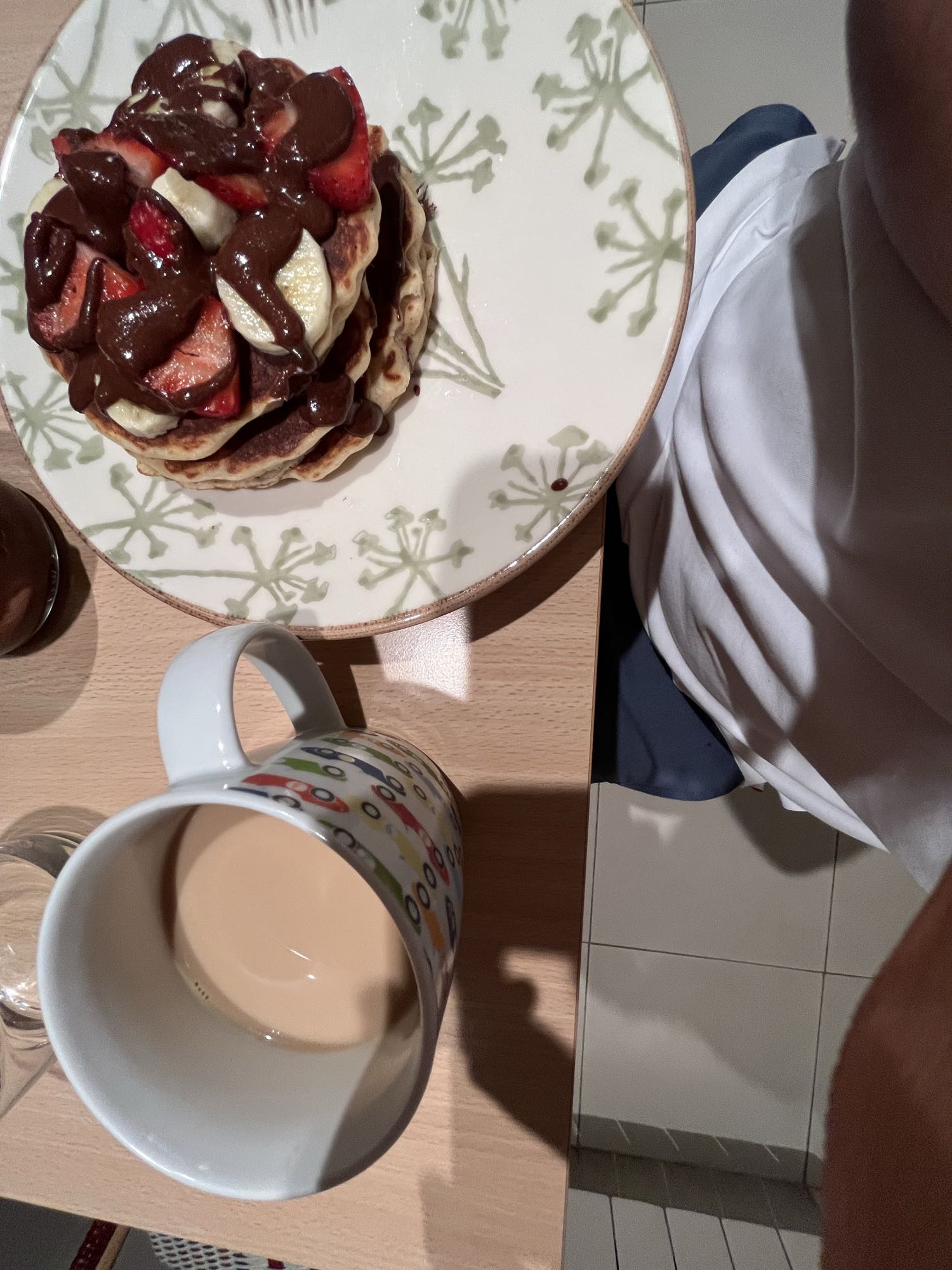 Panqueques con frutas