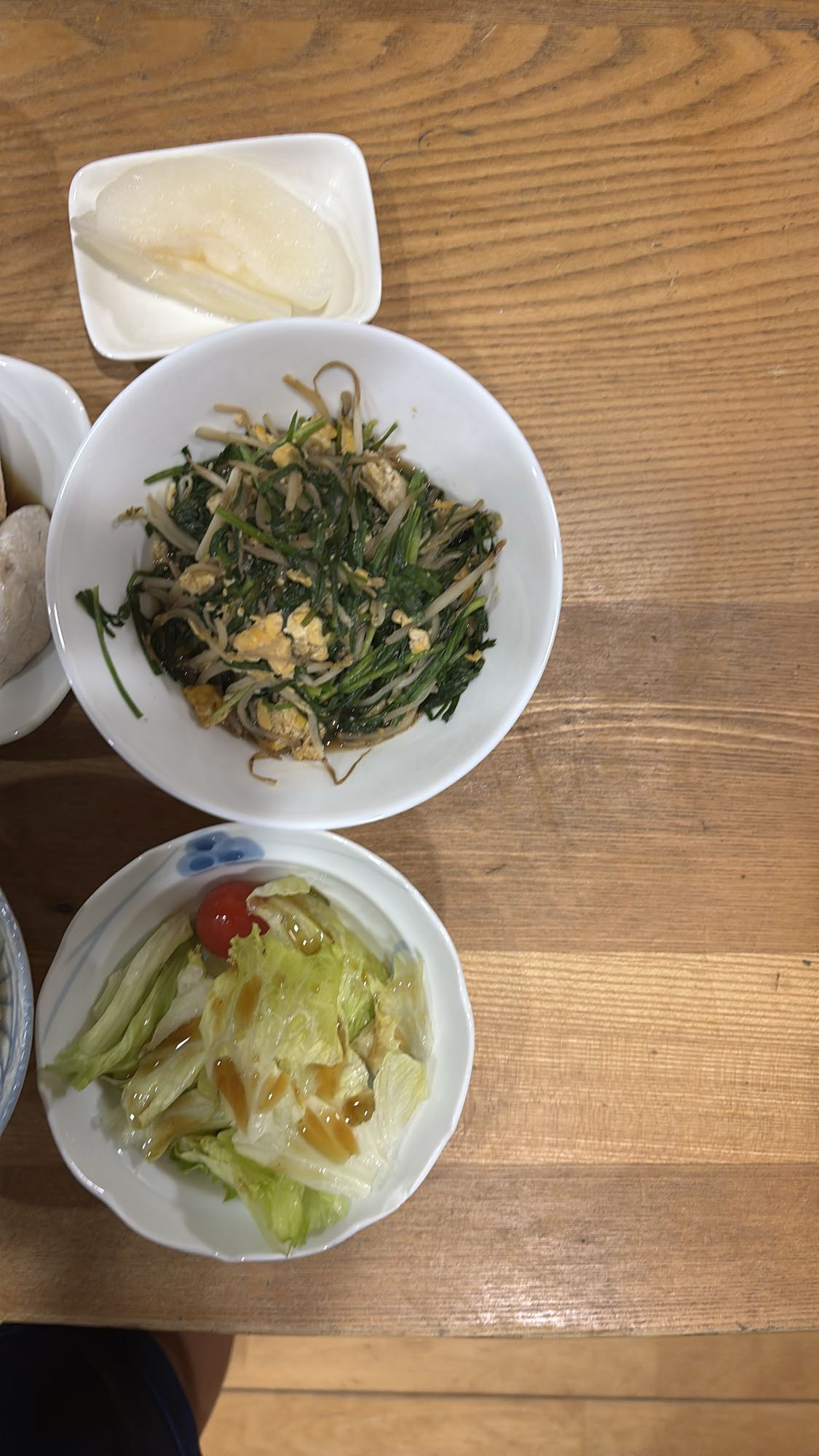 野菜と果物の小鉢