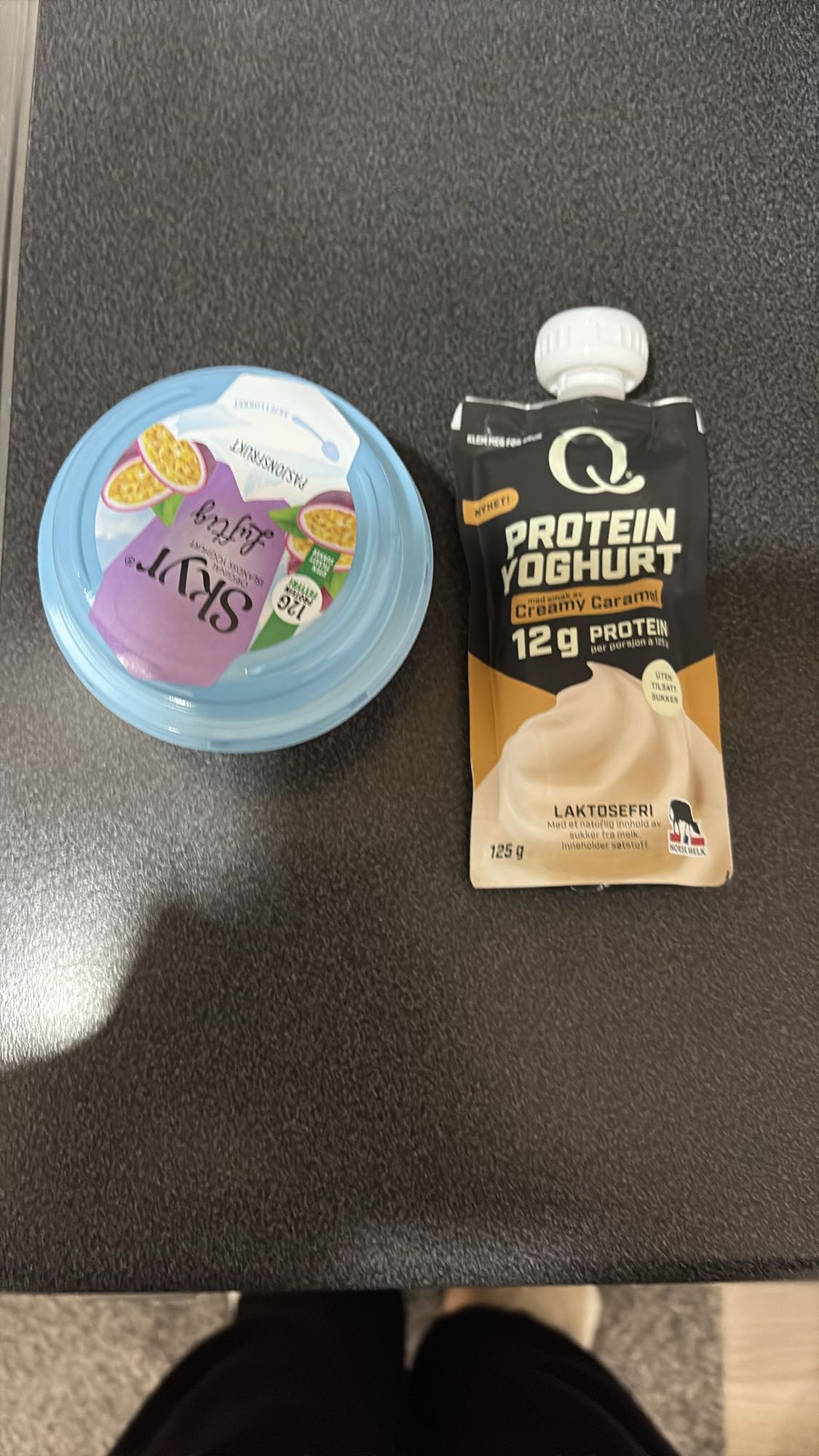 Yoghurt og skyr snack