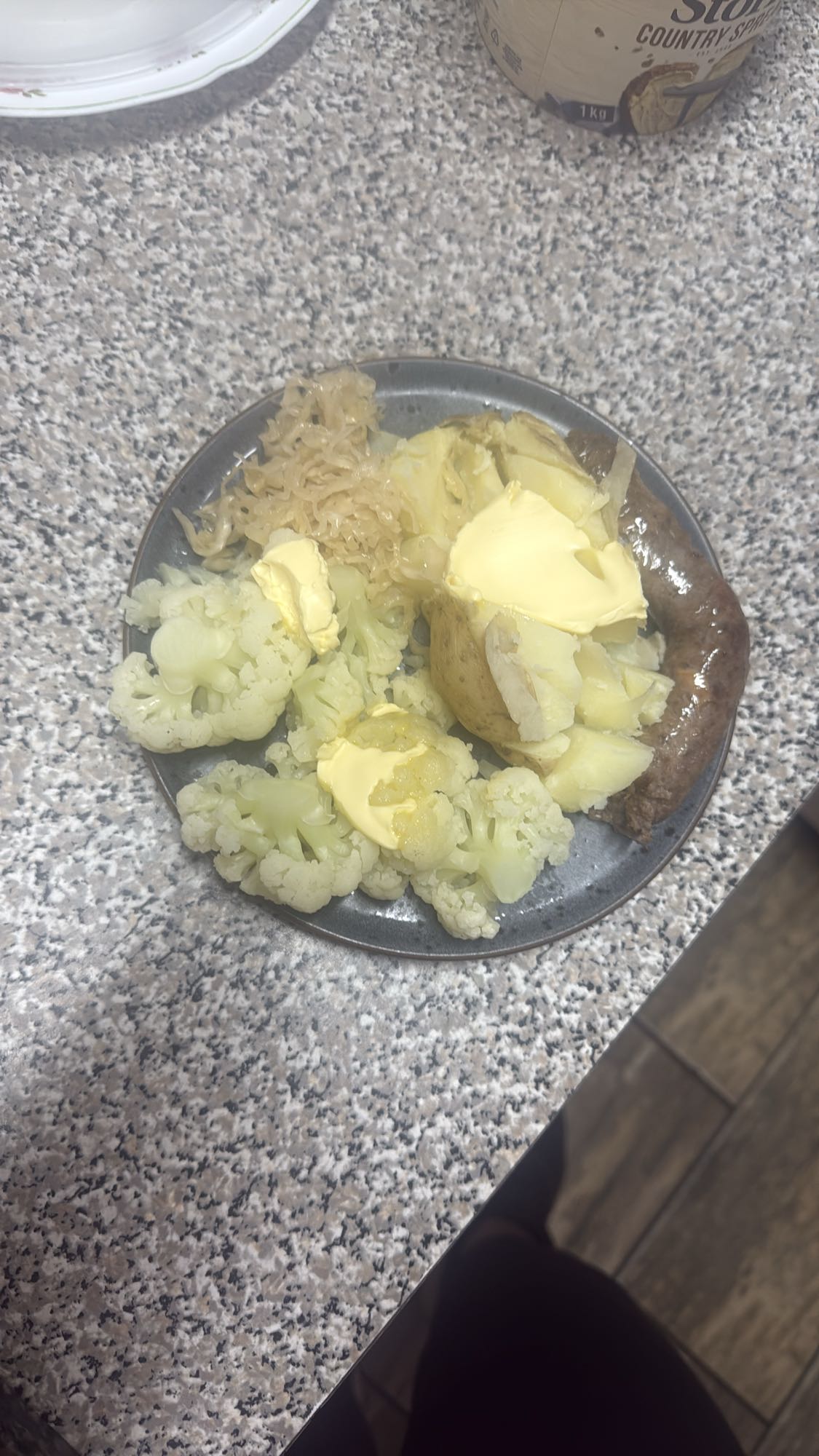 Sausage & Veggie Plate