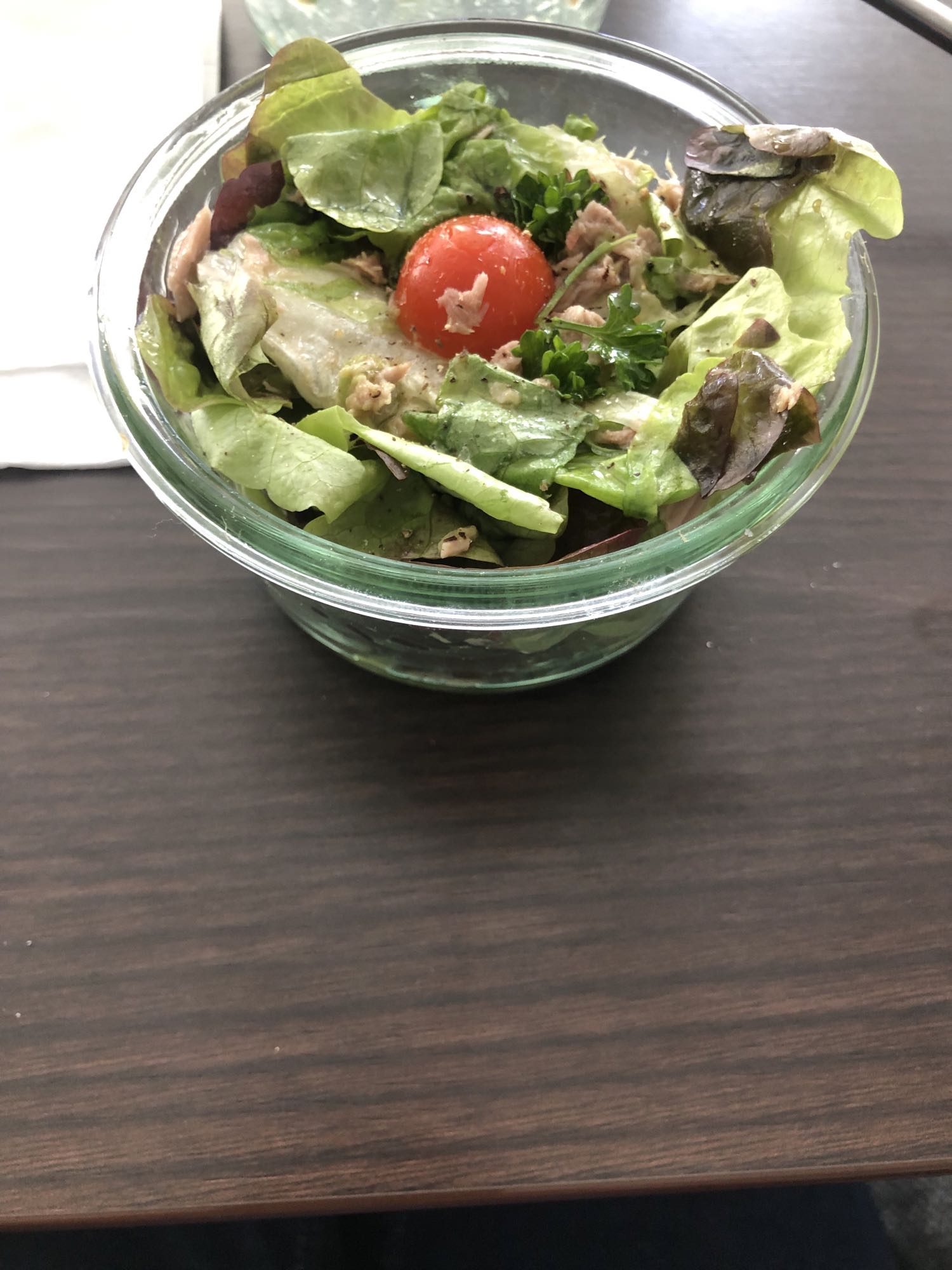 Salade au thon légère