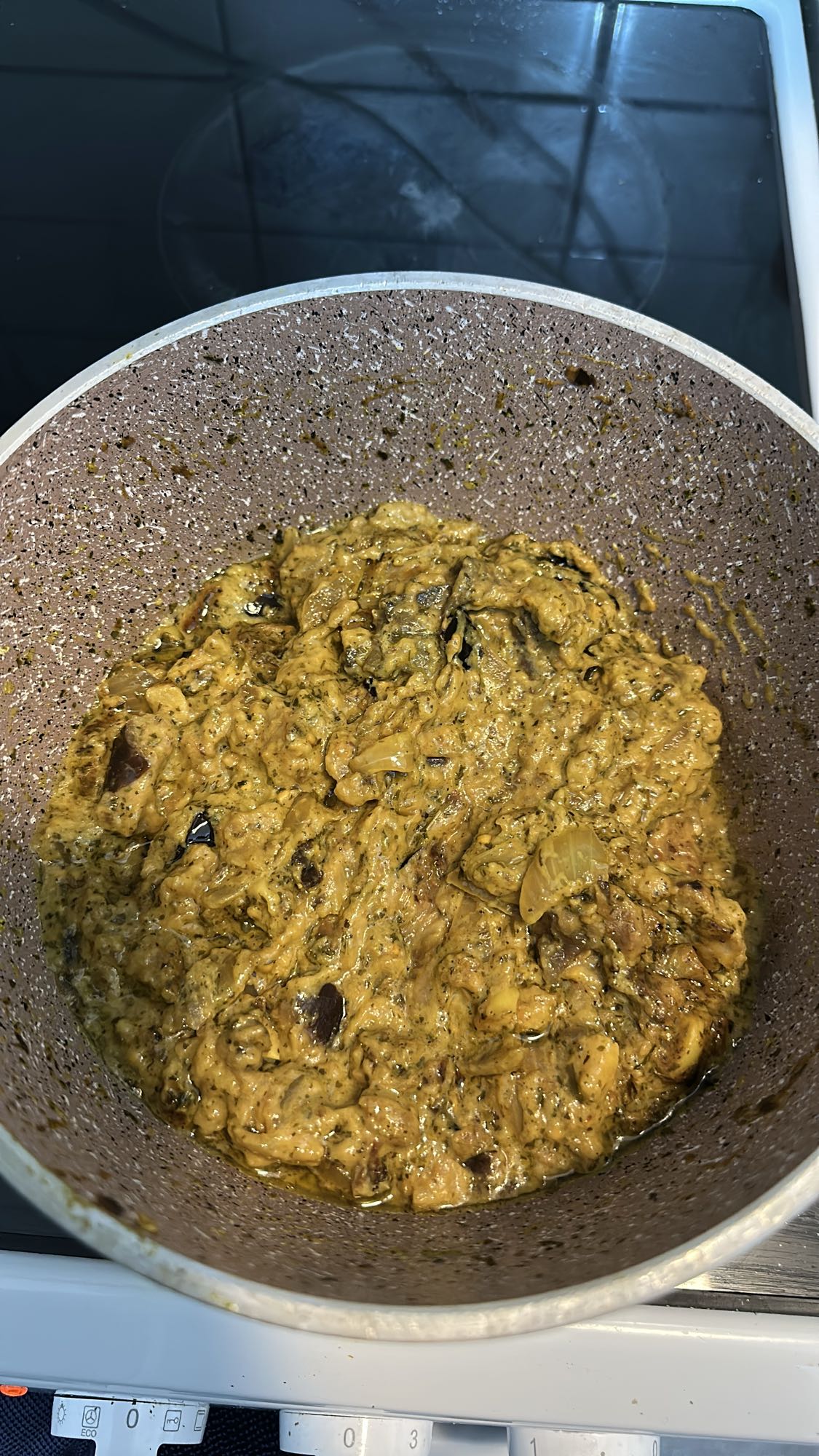 Äggröra med grönsaker