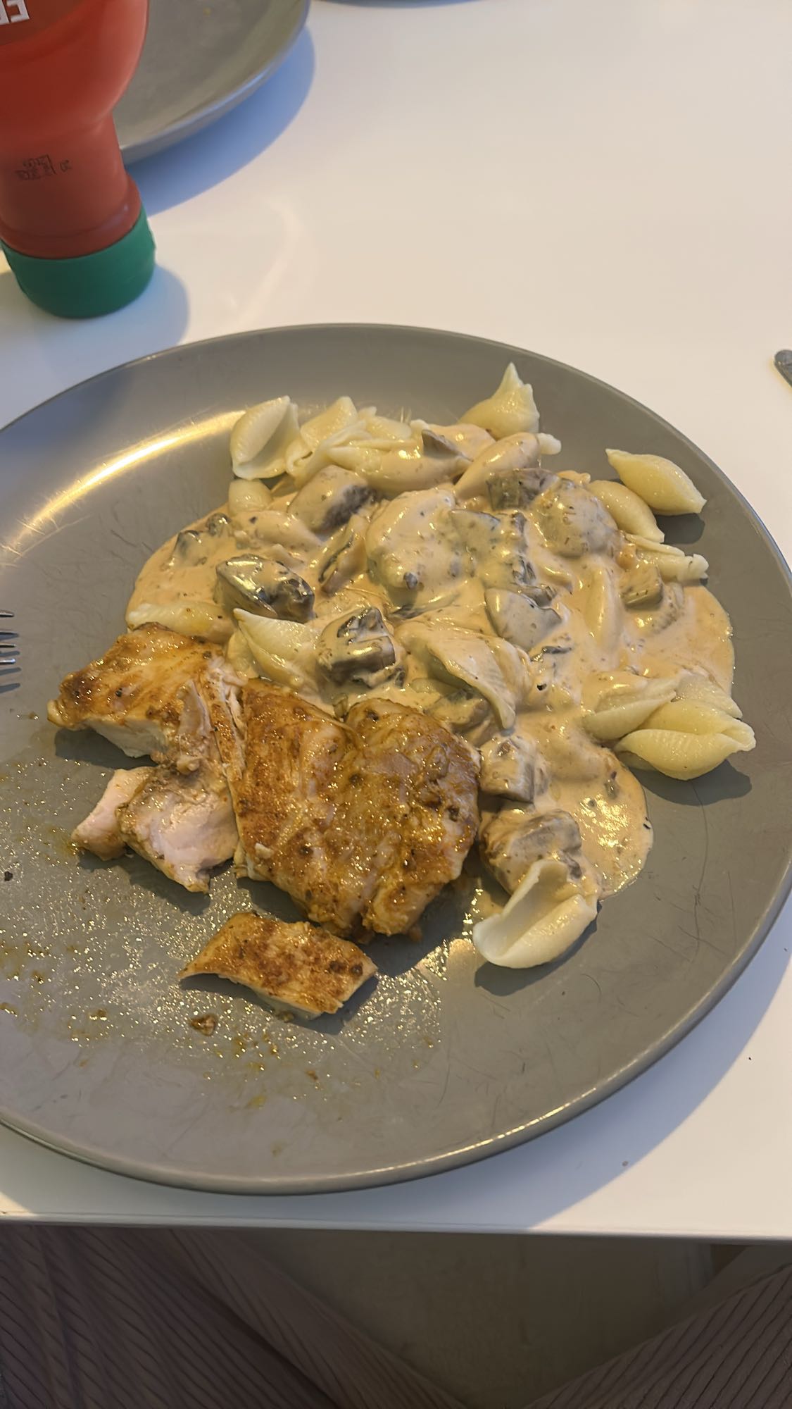 Kyckling med pastasås