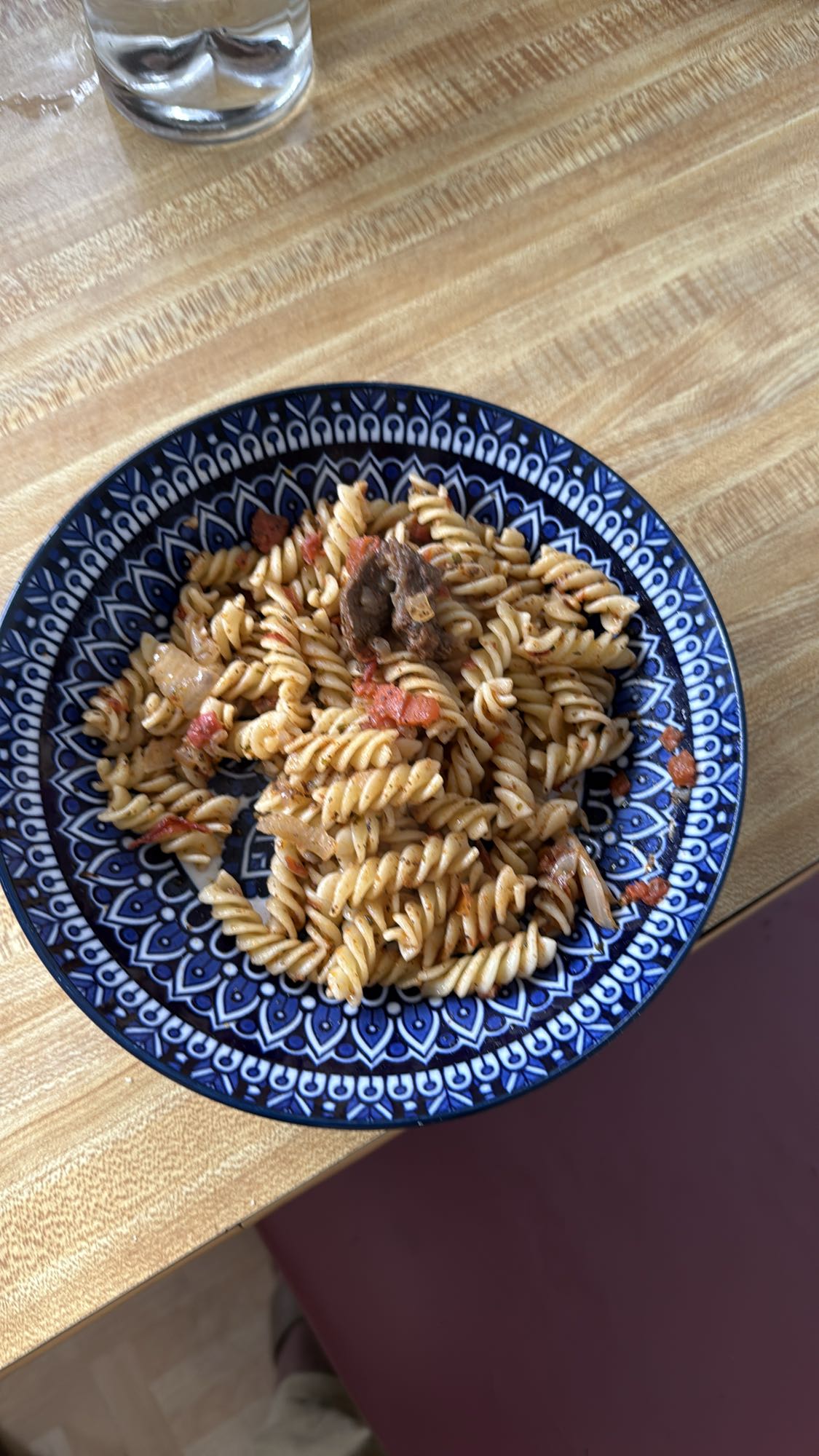 Pâtes à la sauce tomate