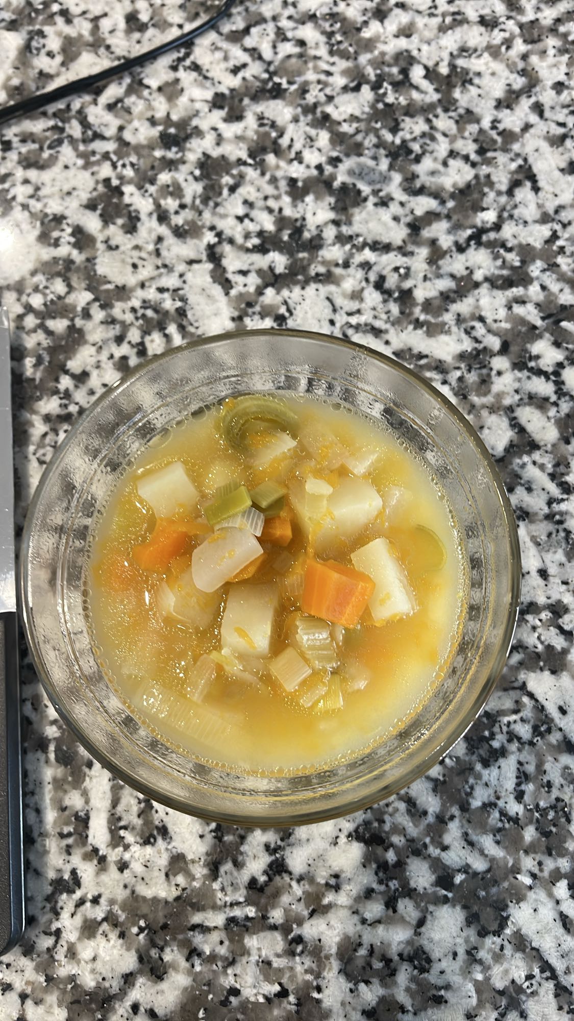 Soupe de légumes maison