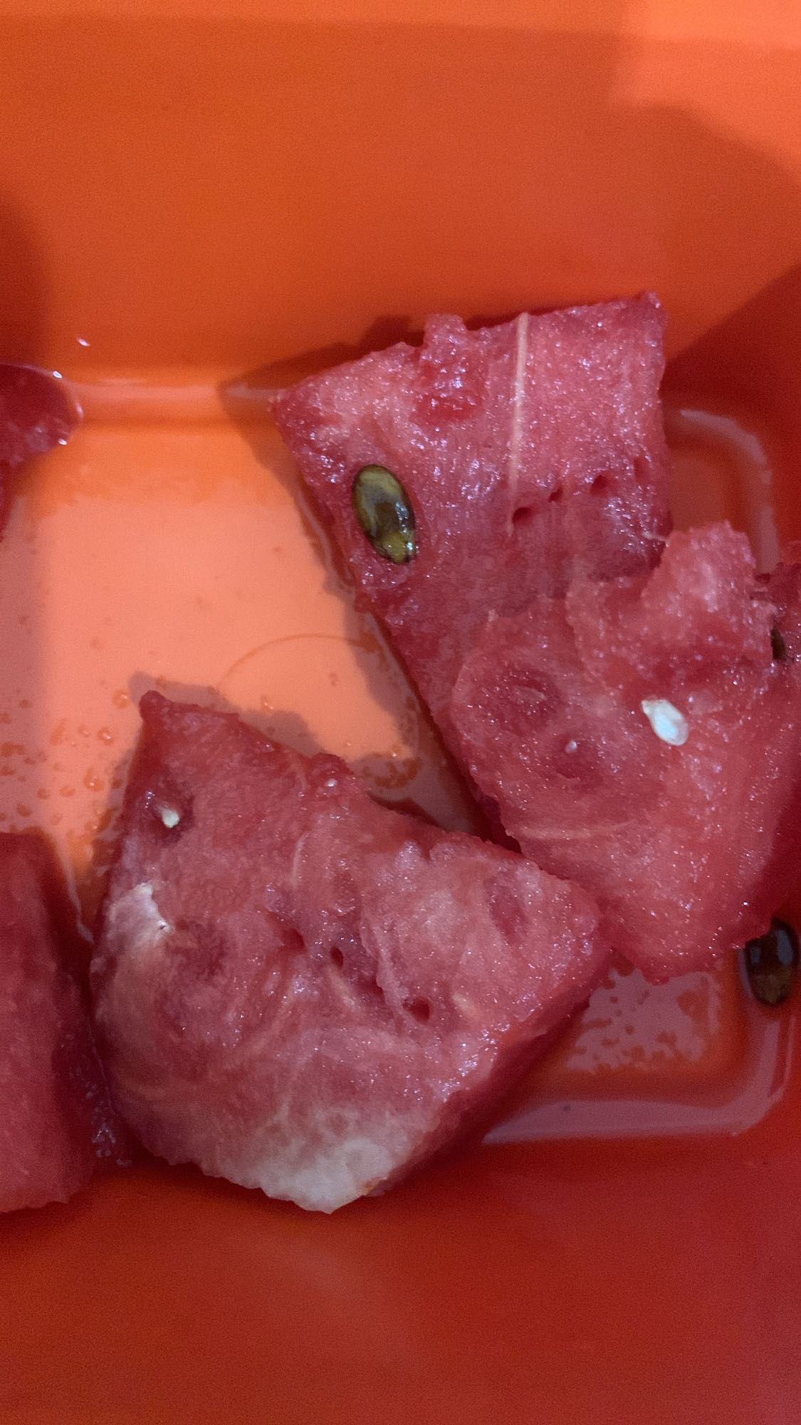 Pedaços de melancia