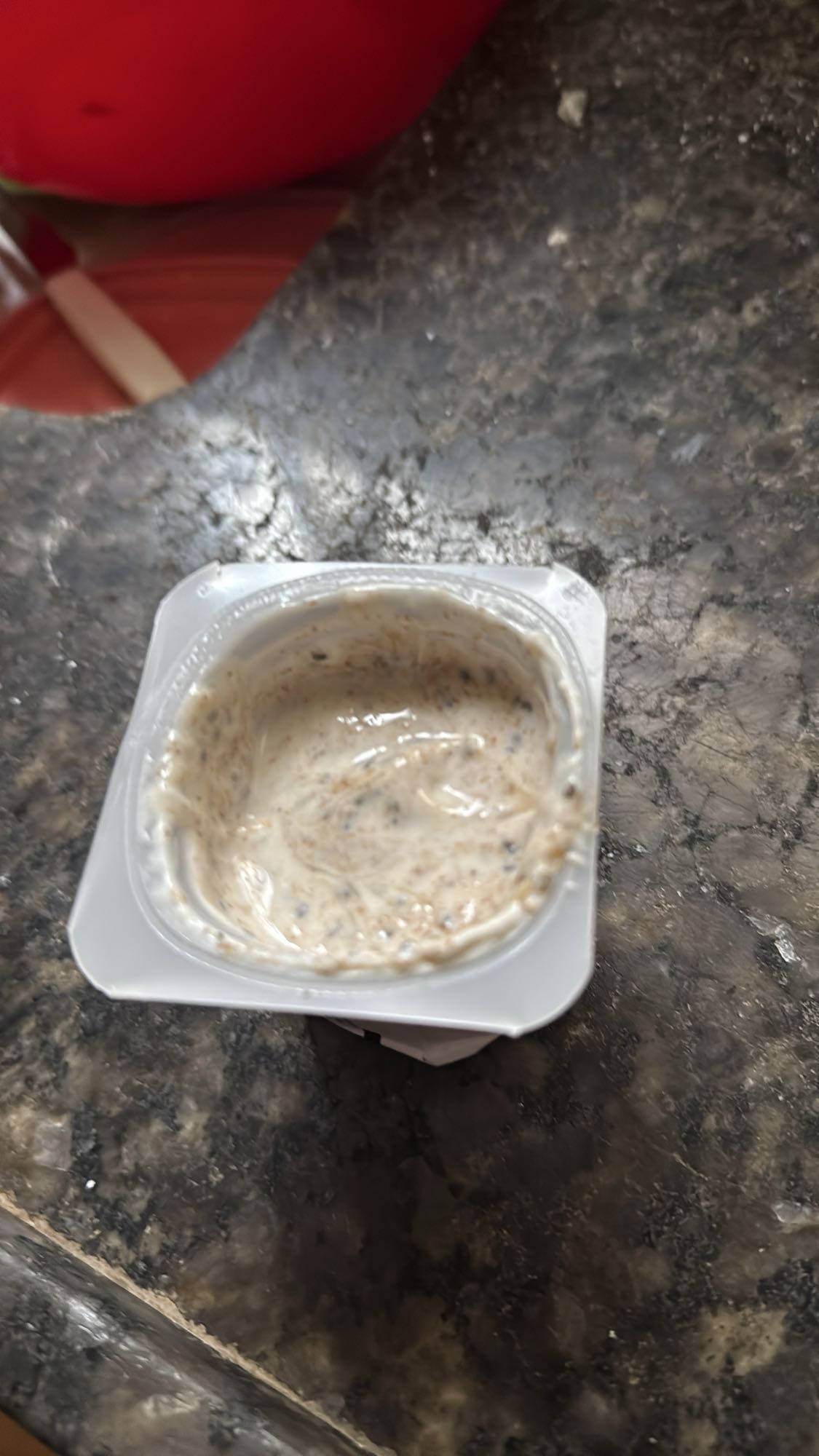 Iogurte com sementes