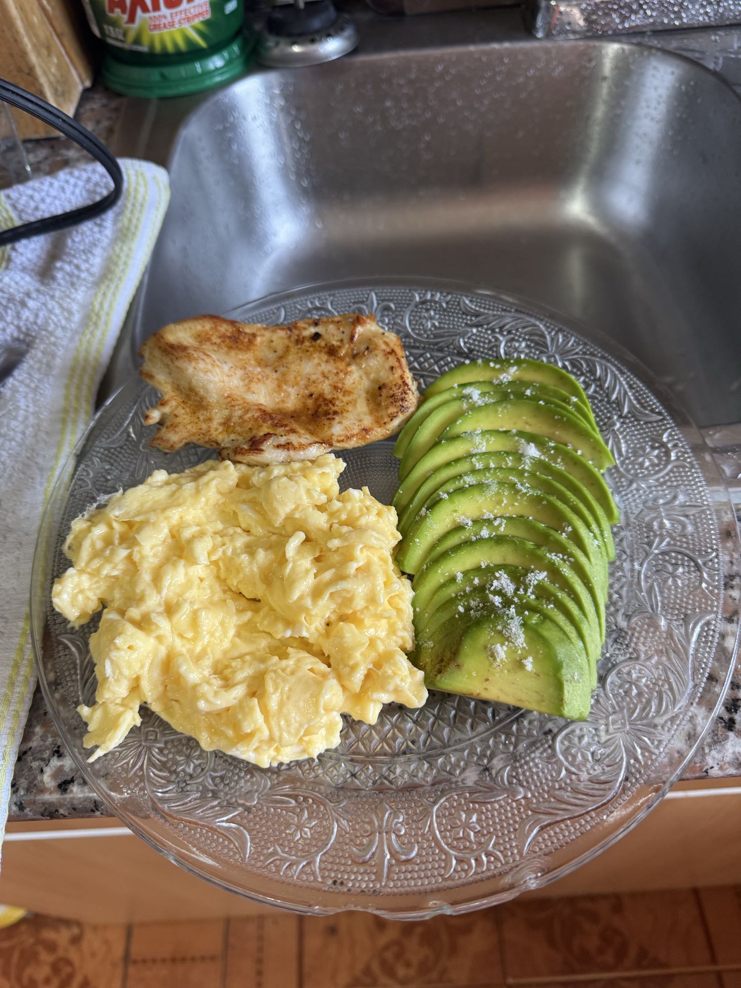 Desayuno con aguacate