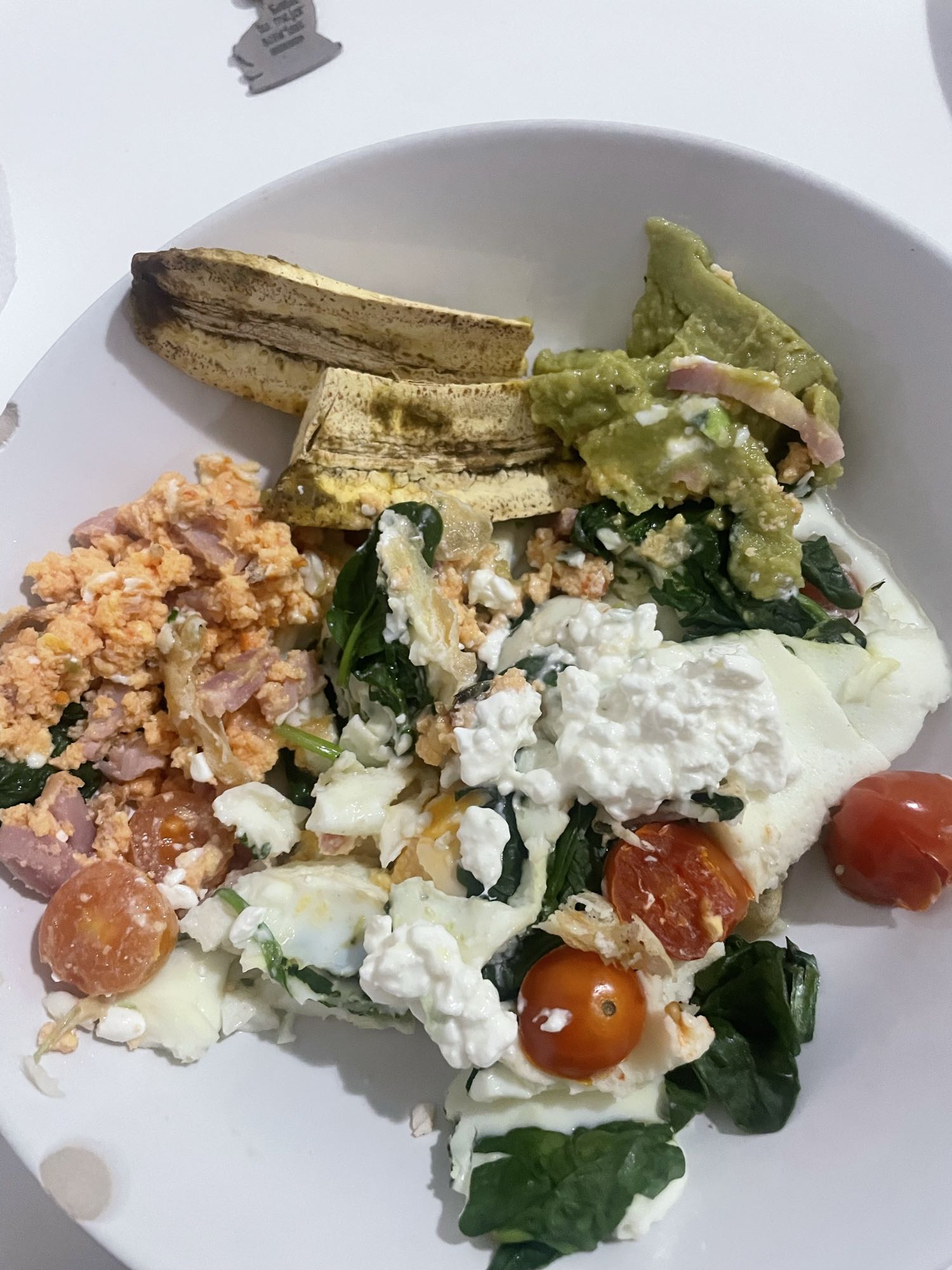 Desayuno saludable mixto