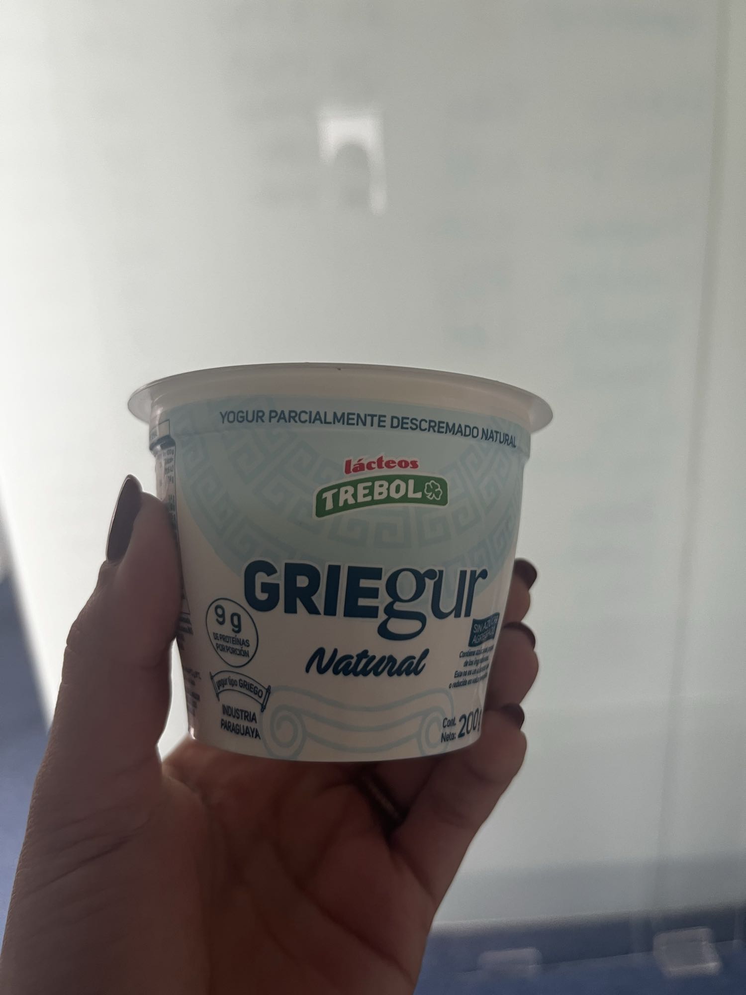 Yogur griego natural