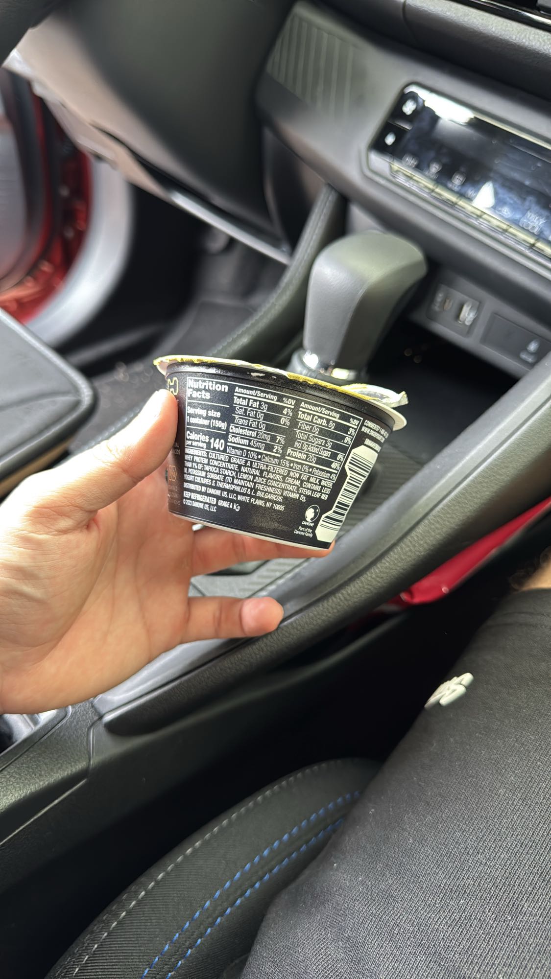 yogur griego vainilla