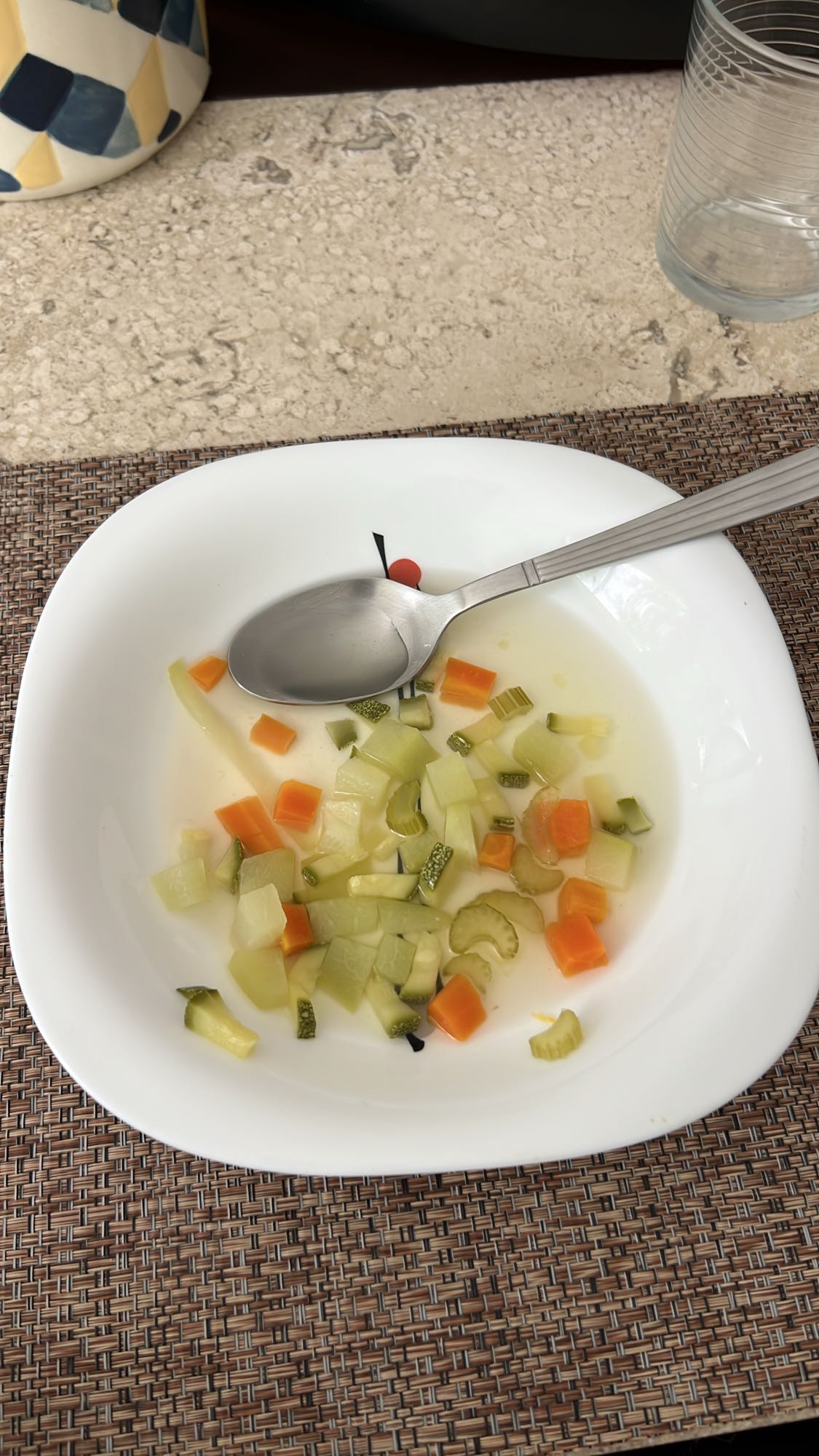 sopa de verduras ligera