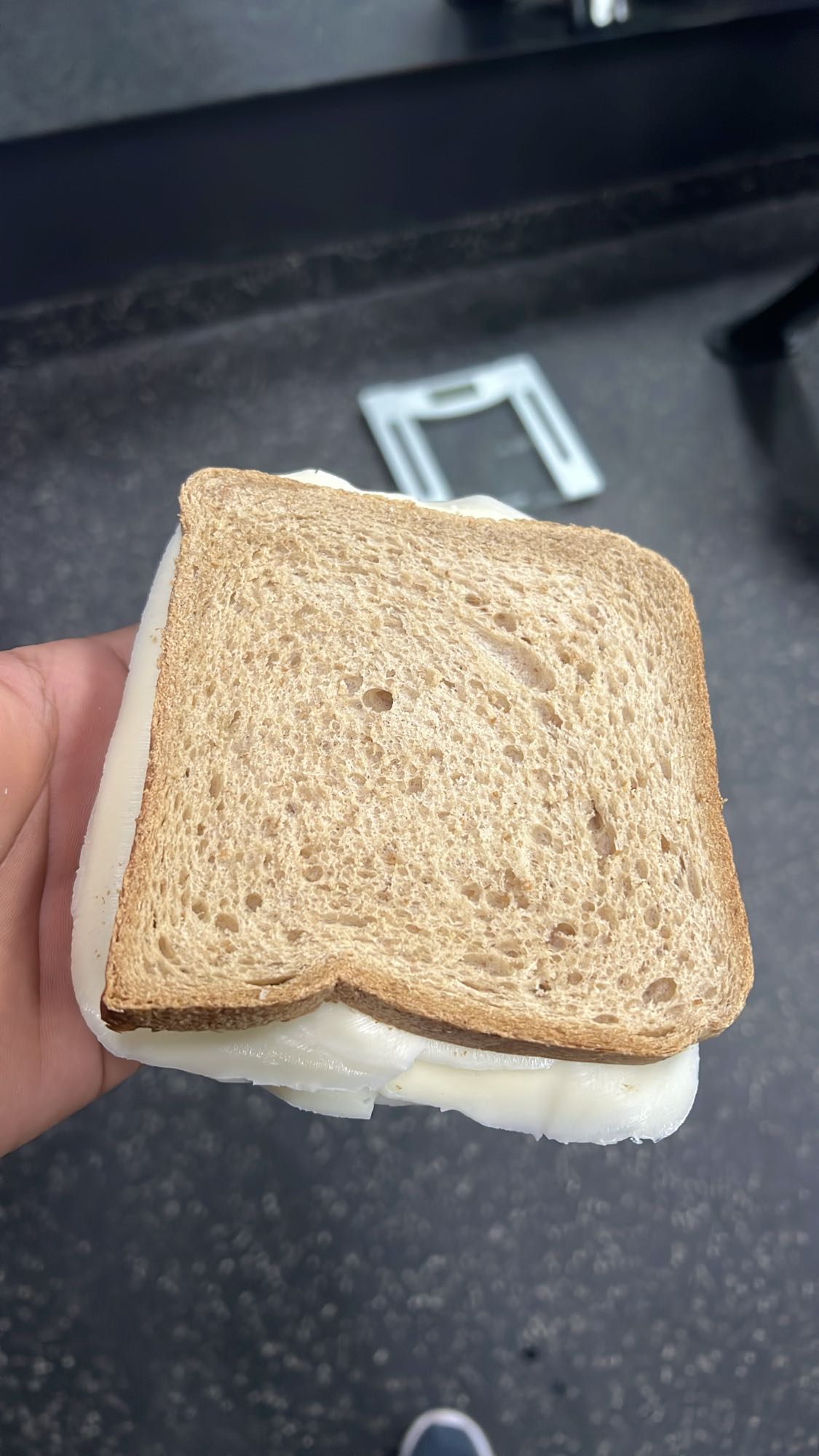 sándwich de pan y queso