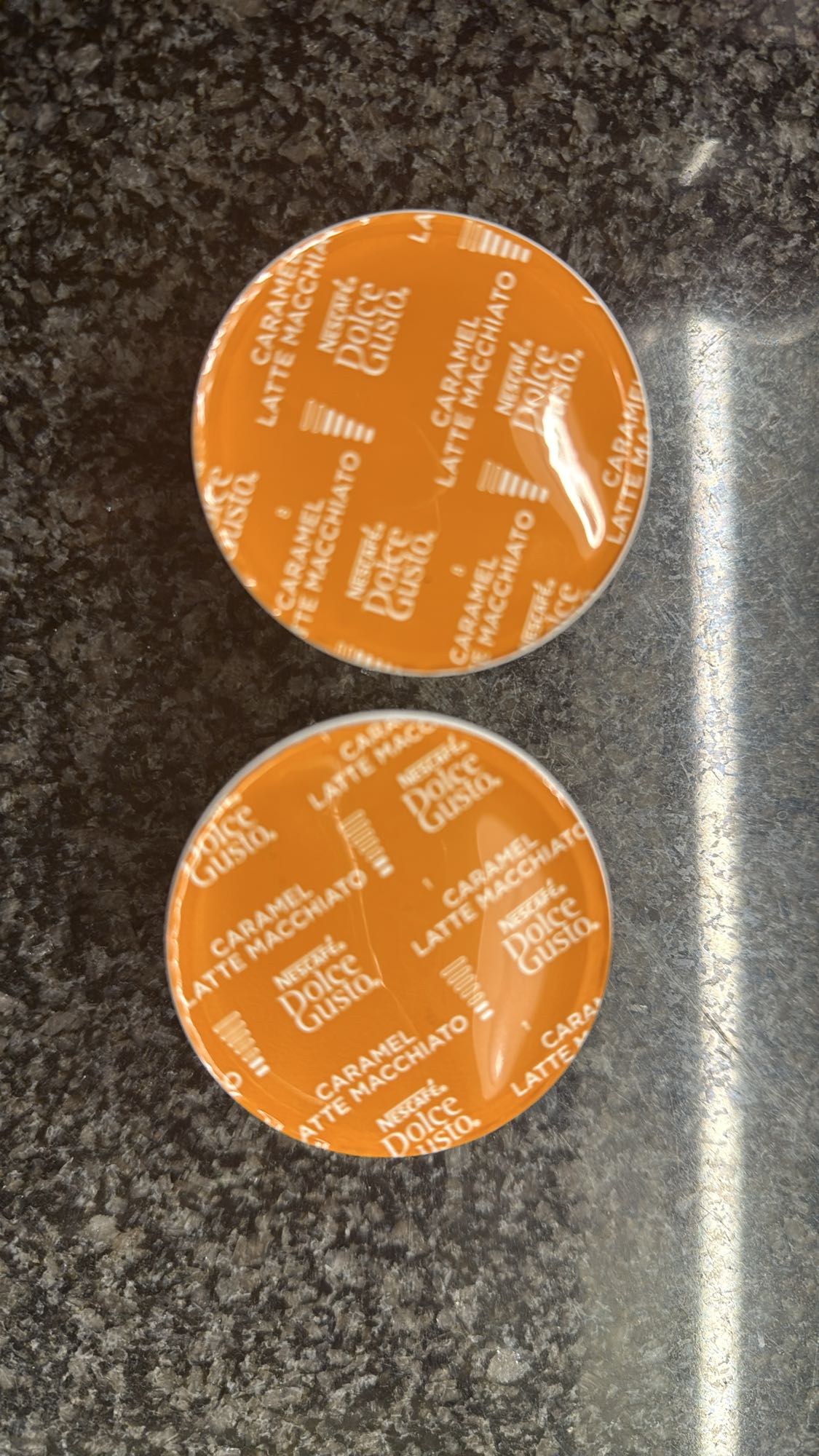 Caramel latte macchiato