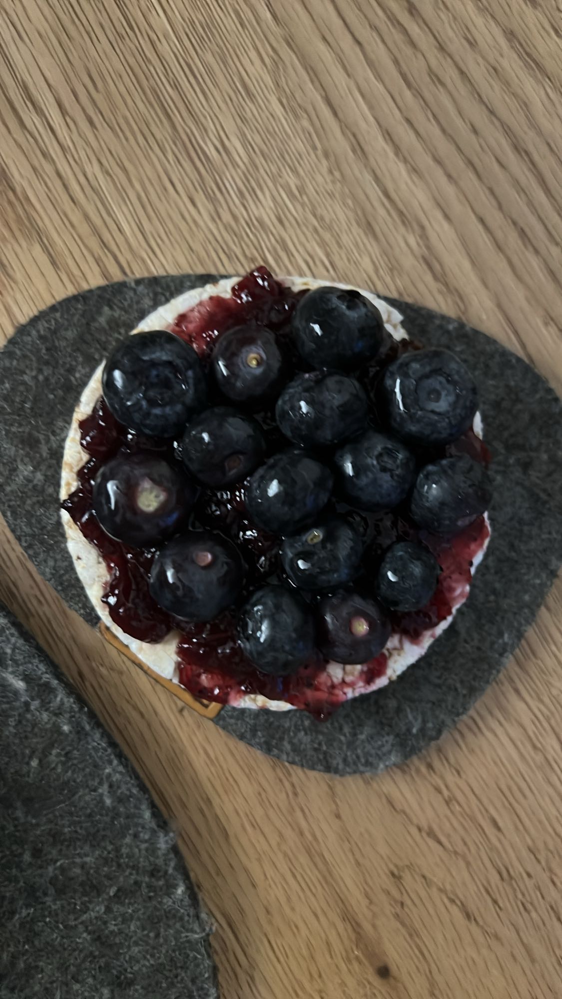 Blueberry Rice Cake