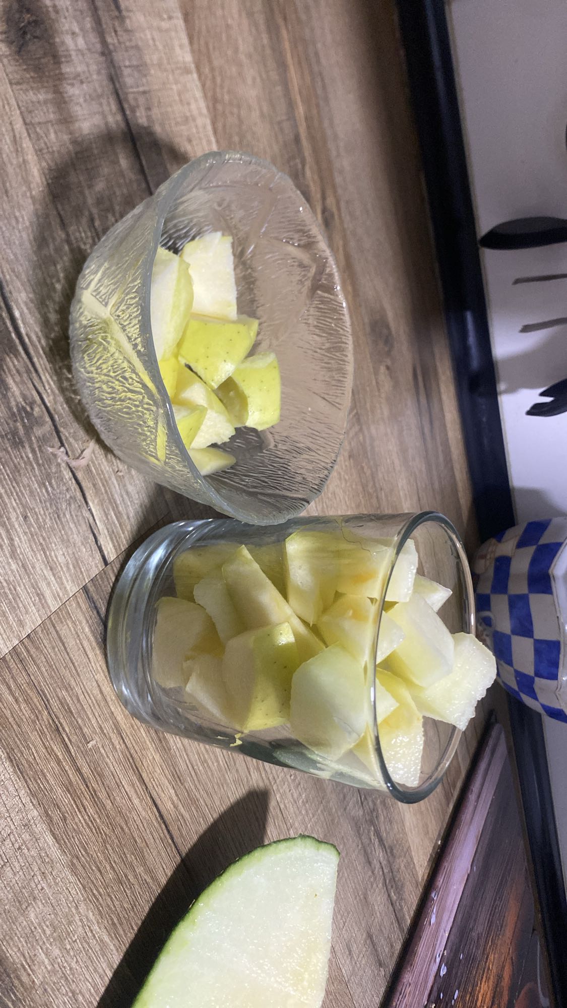 manzana picada