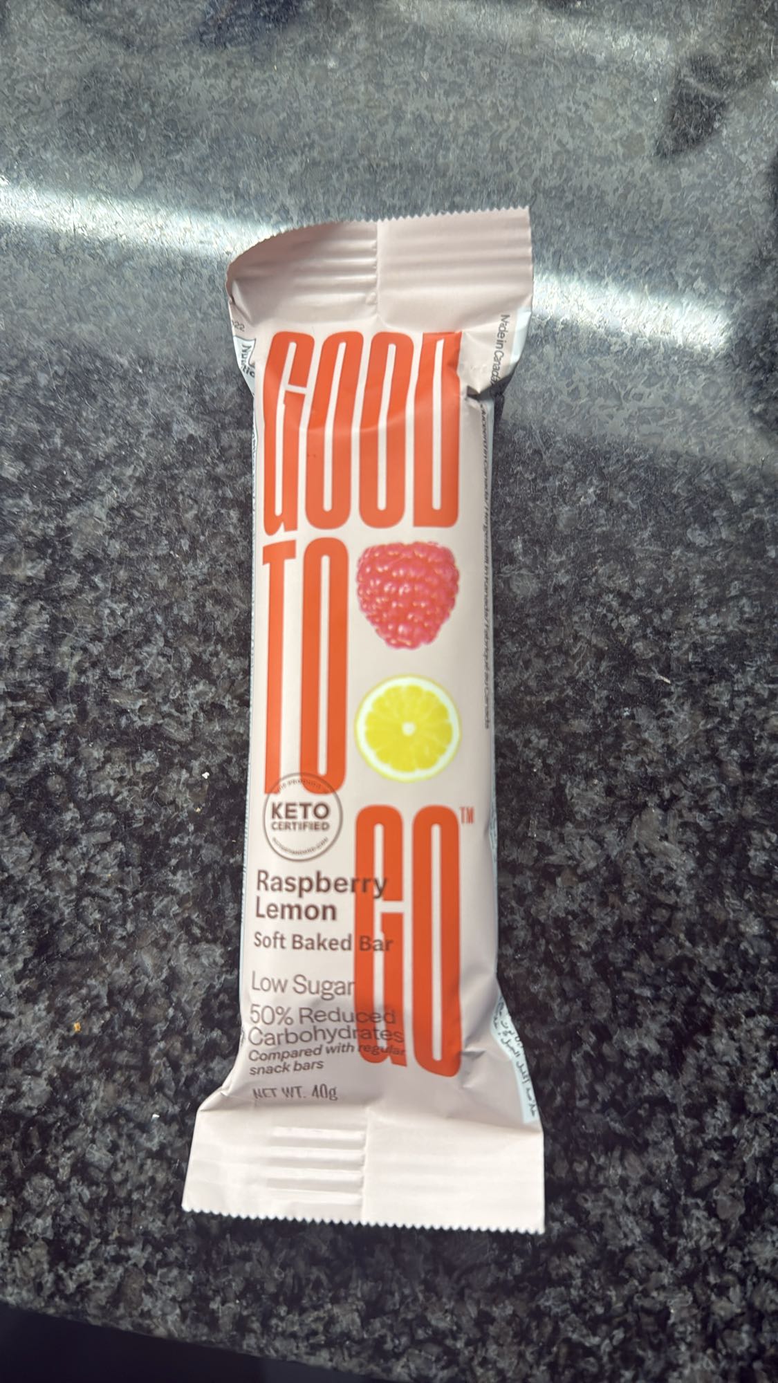 Framboos citroen reep