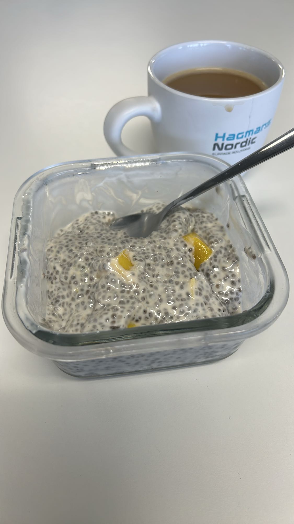 Chiapudding med mango