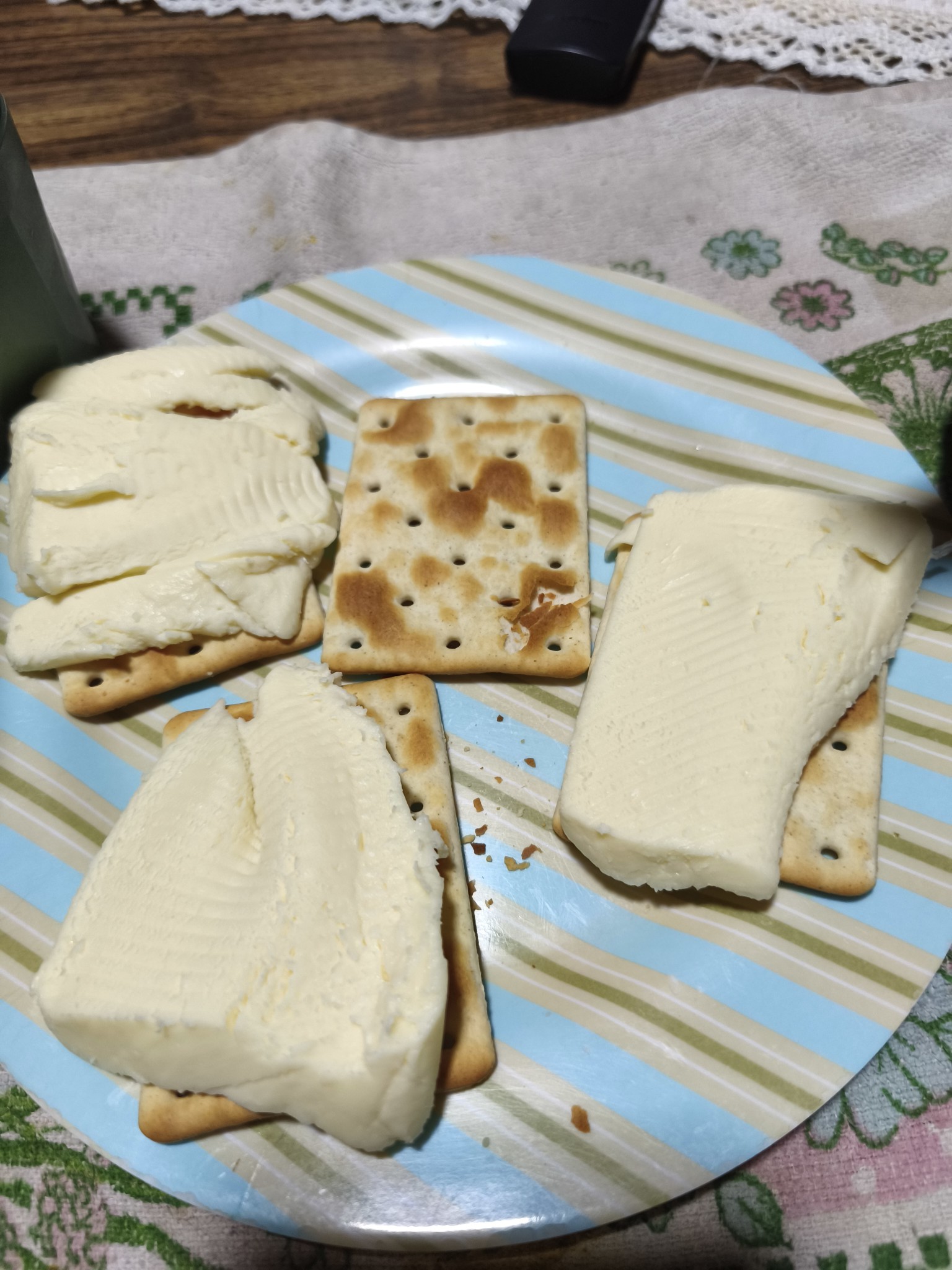 Galletas con queso crema