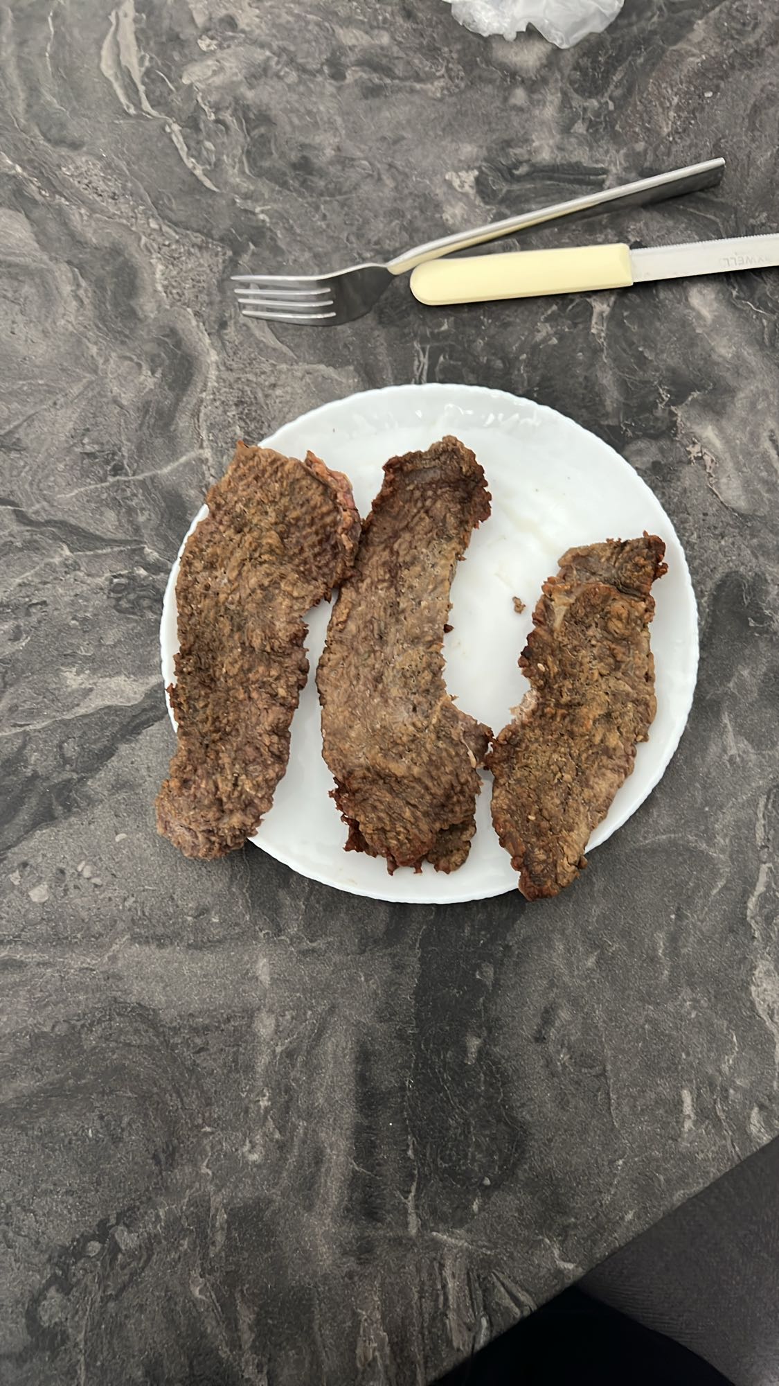 տապակած տավարի միս