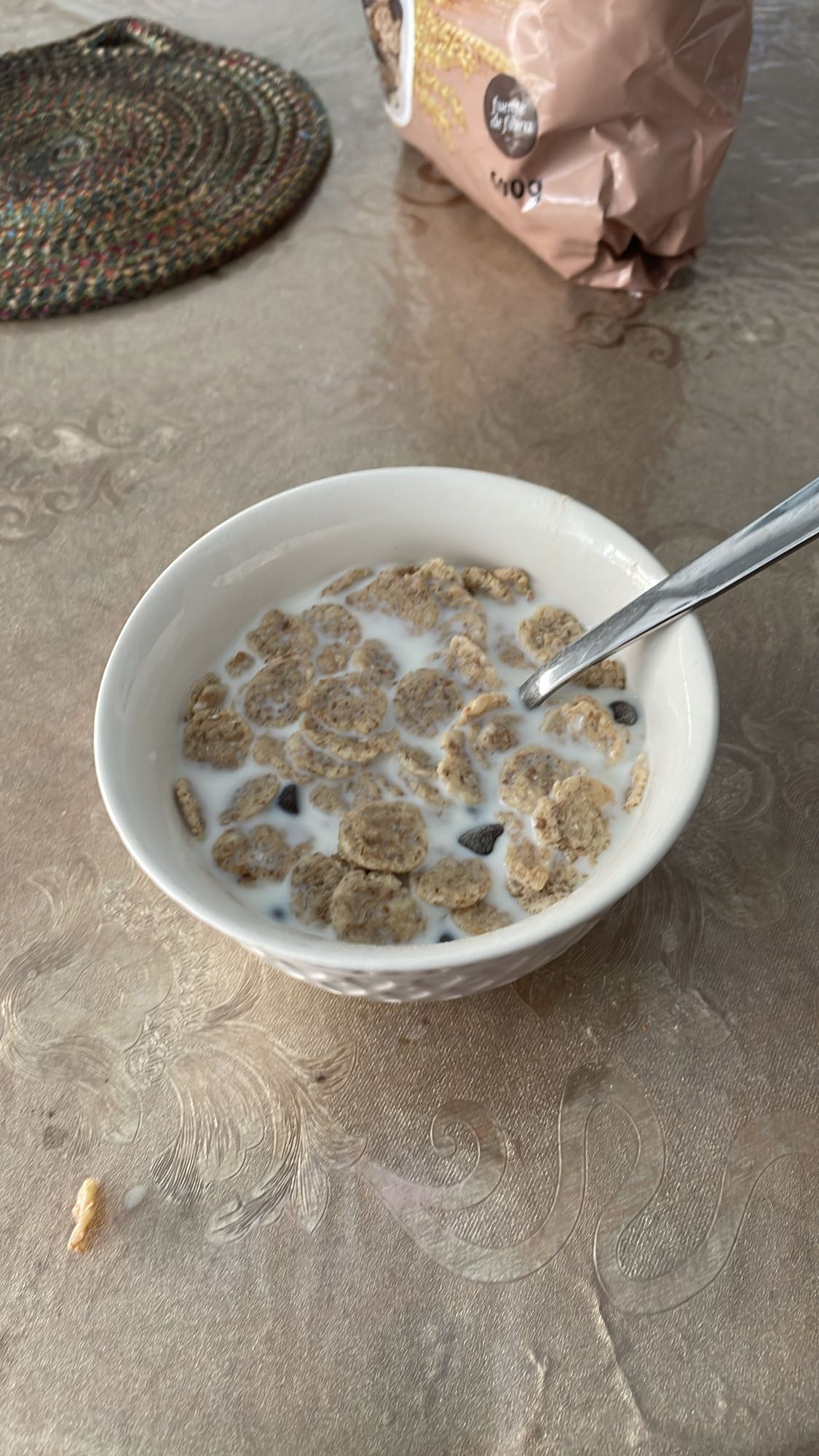 cereal con leche