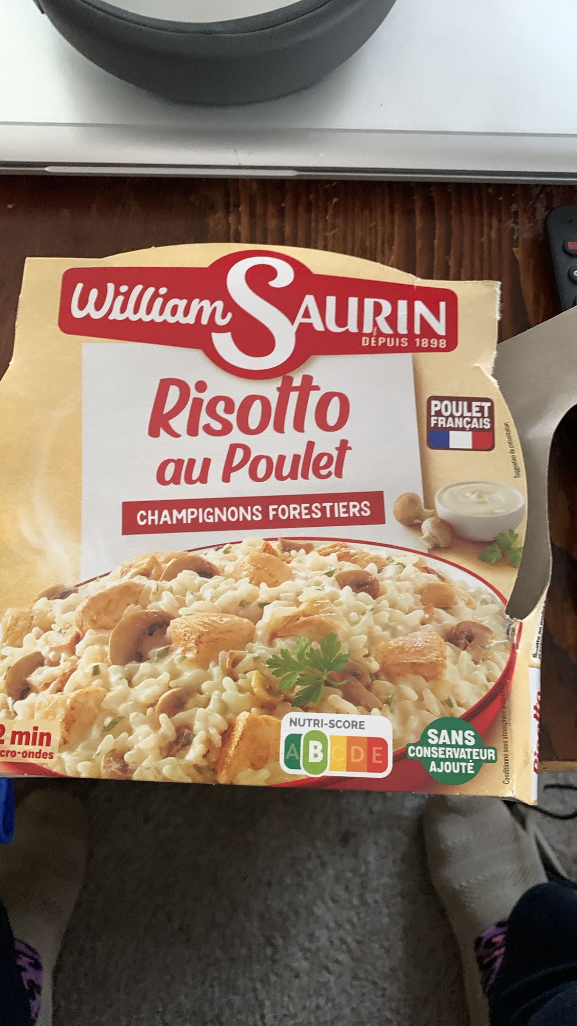 Risotto au poulet