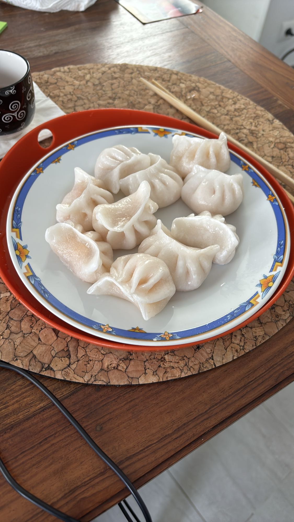 Raviolis vapeur crevettes