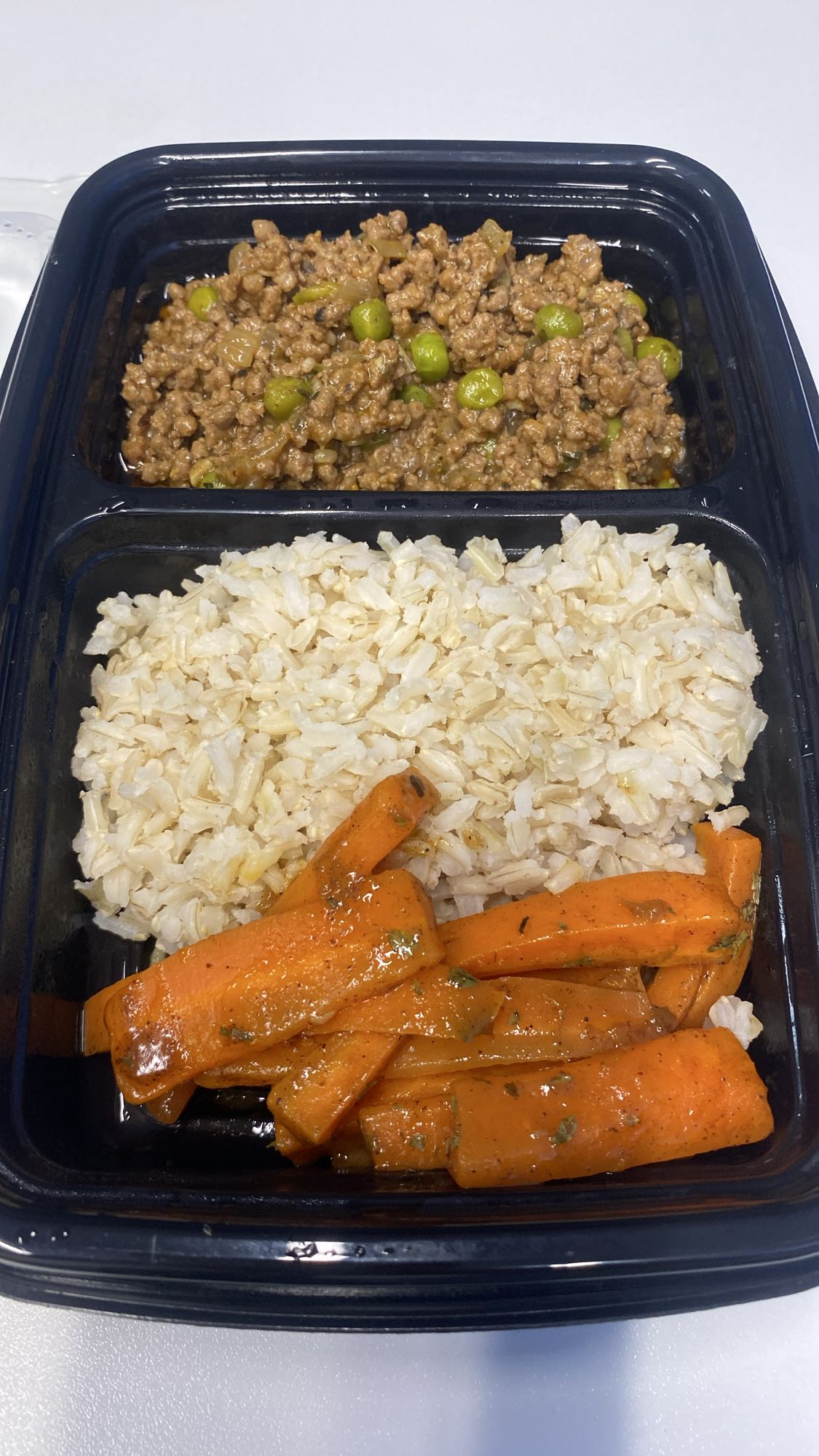 Beef, Rice, and Carrots