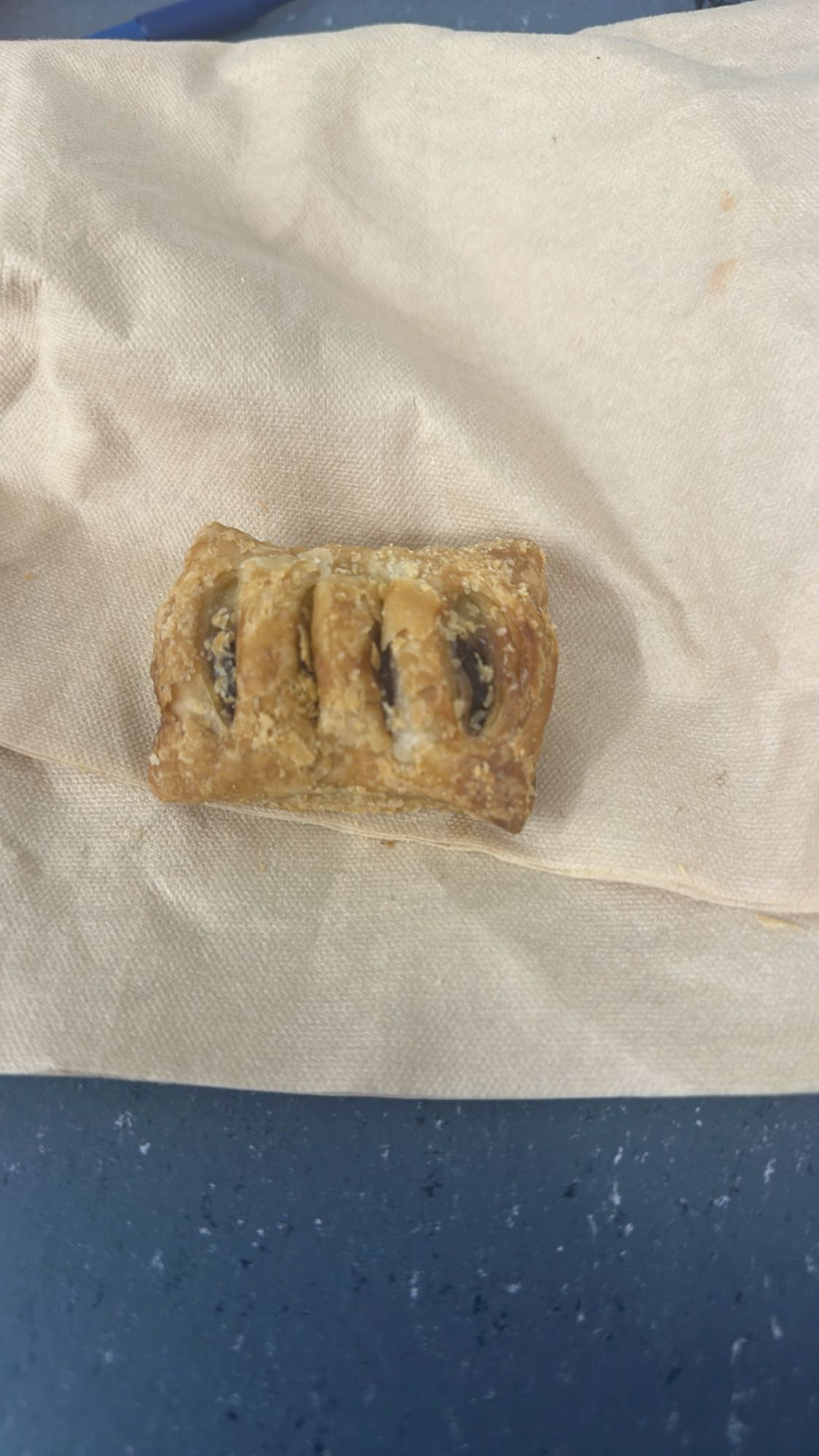 Folhado doce pequeno