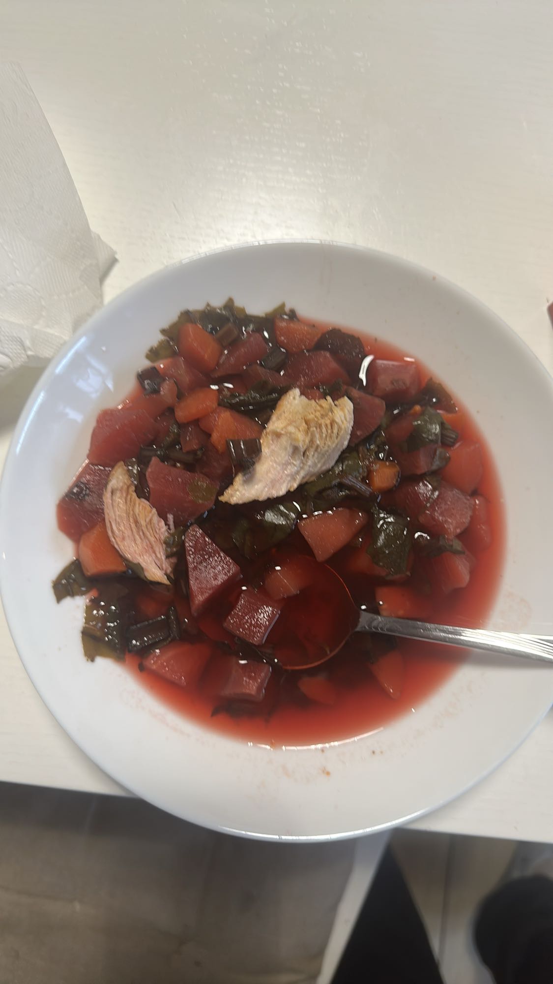 barszcz z kurczakiem