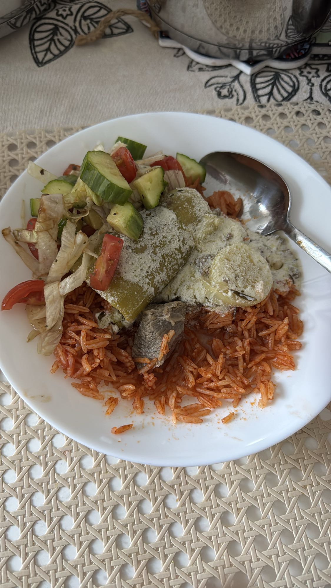 Fylld paprika med ris