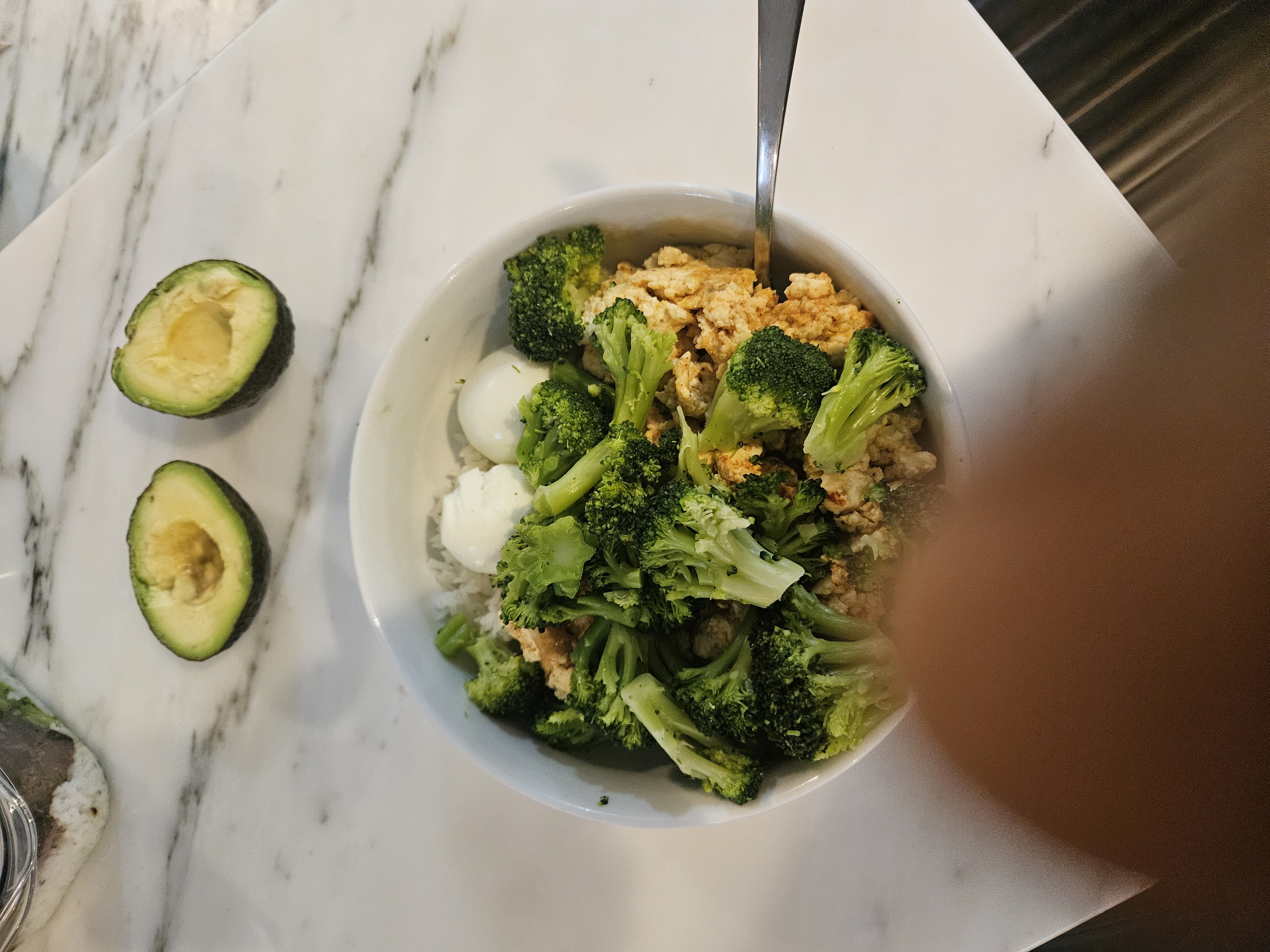 Broccoli Egg Rice Bowl