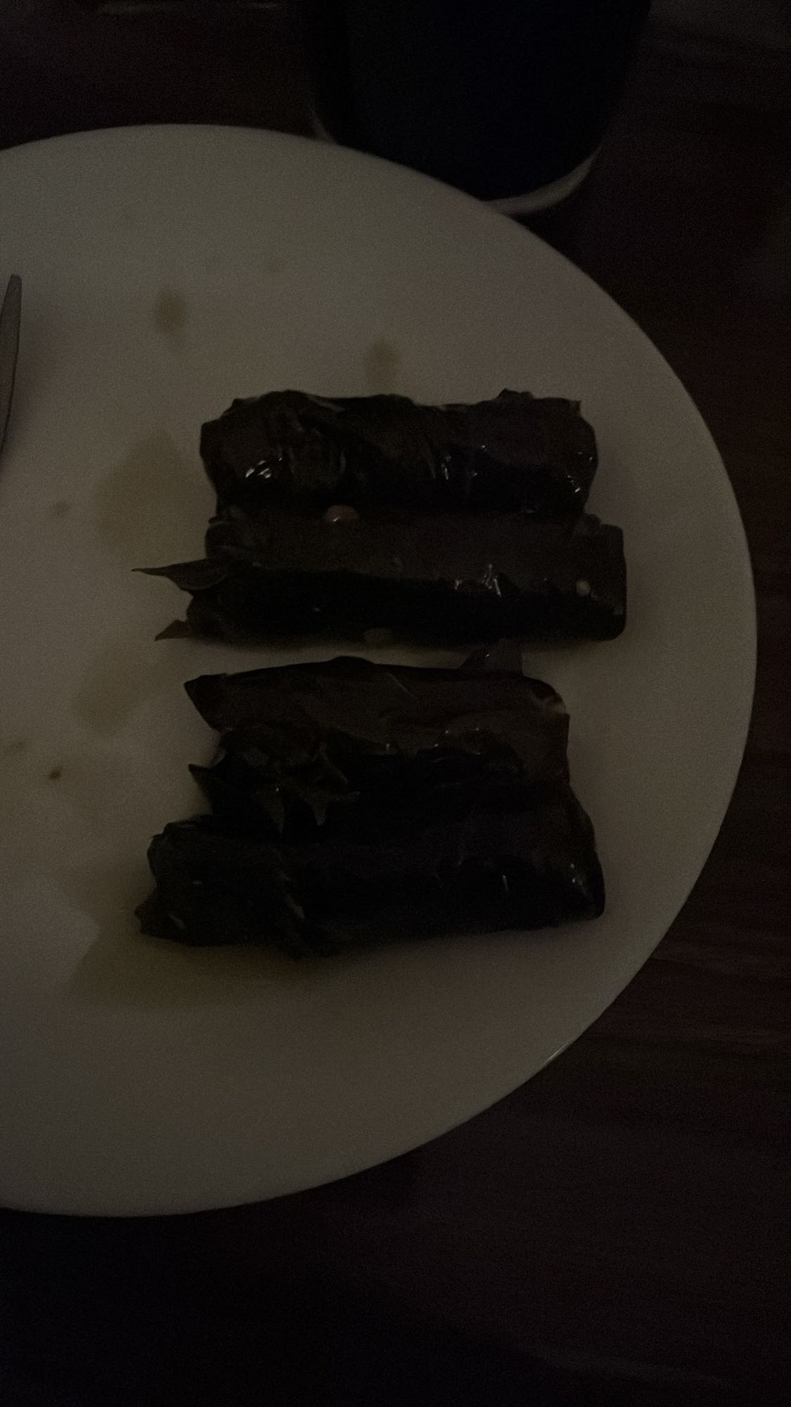 Stuffed grape leaves