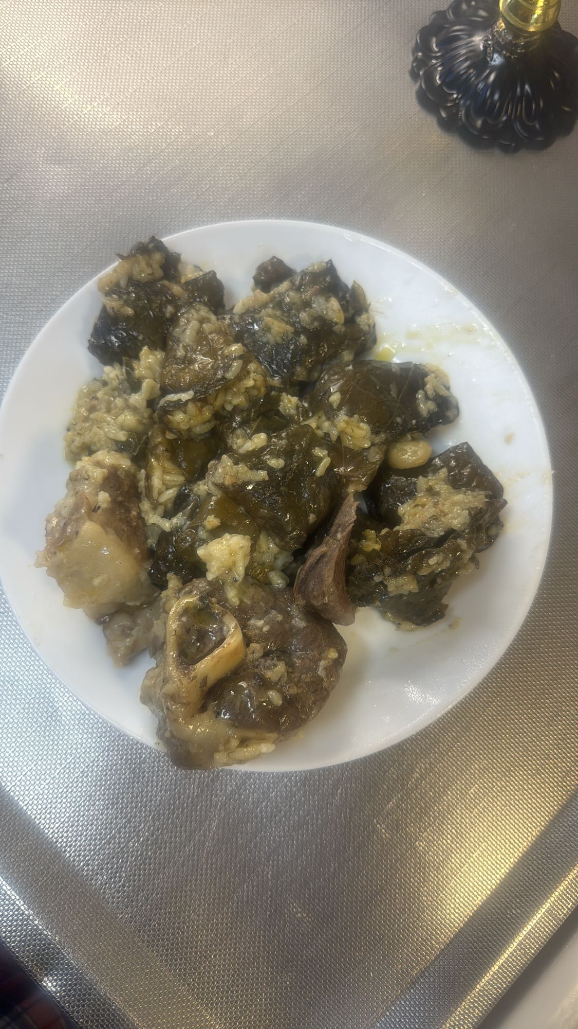 Vinbladsdolmar med kött