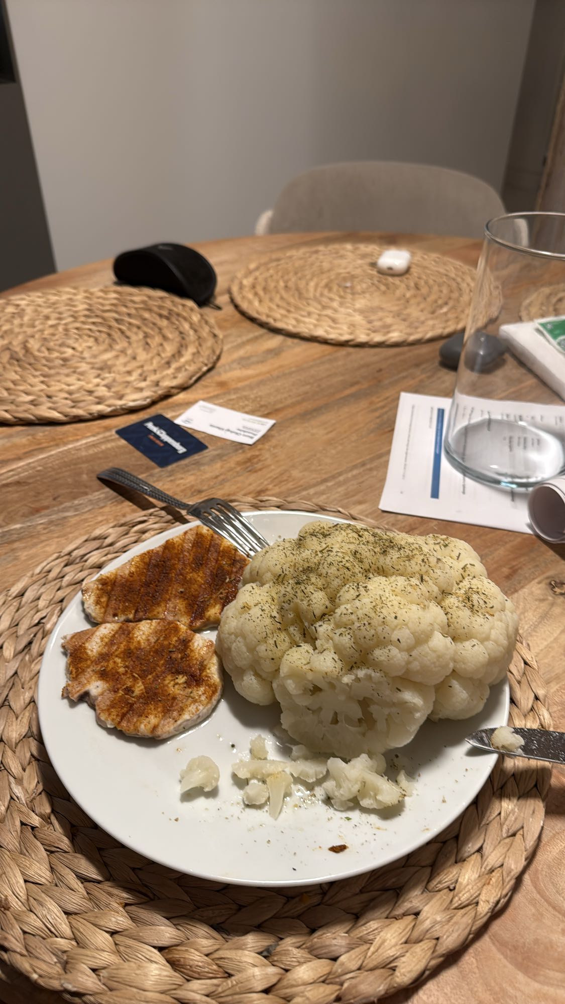 Kurczak z kalafiorem