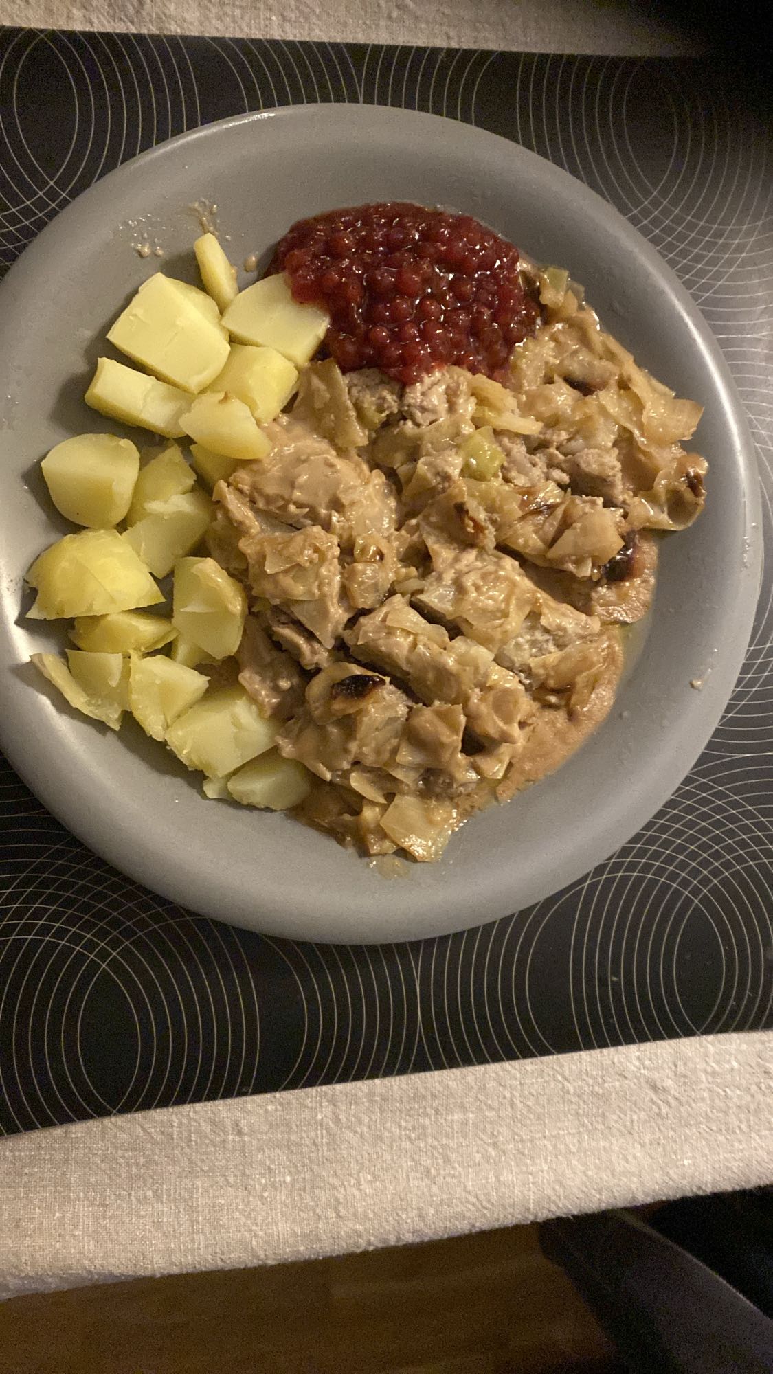 Kålpudding med potatis