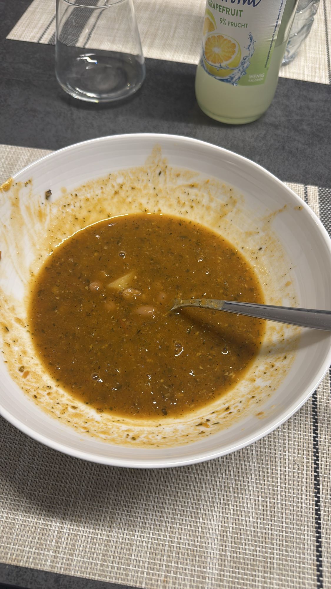 Bohnensuppe