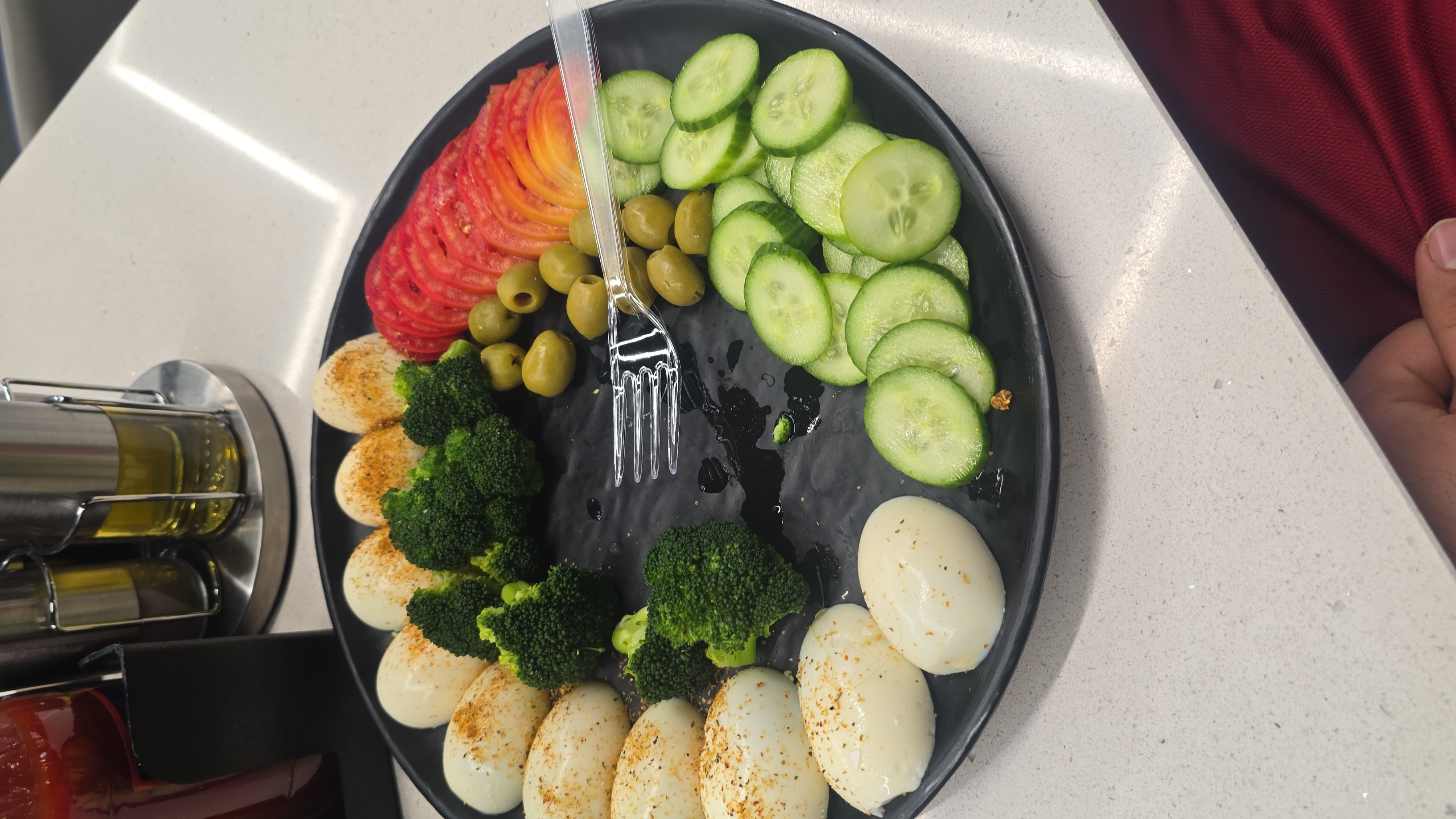 Egg Veggie Plate
