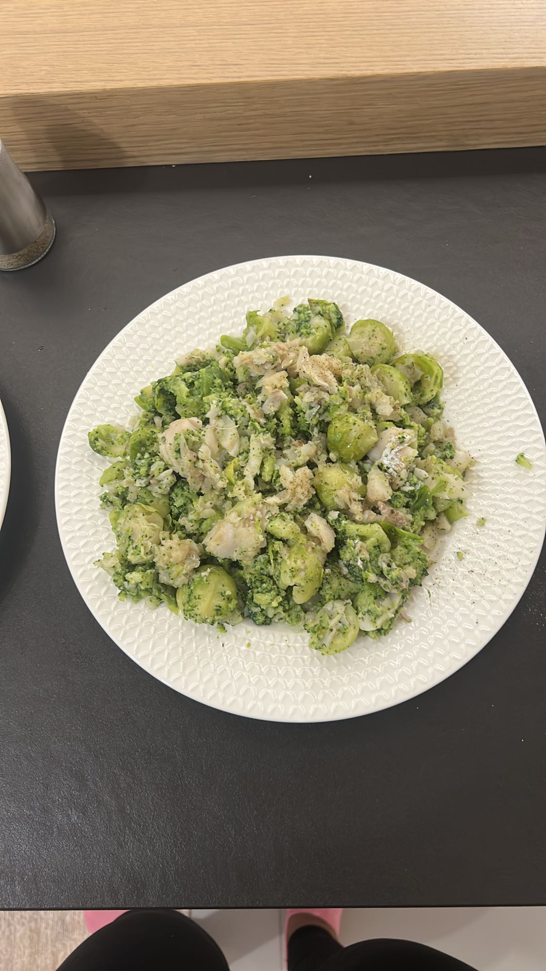 Tavuklu sebze karışımı