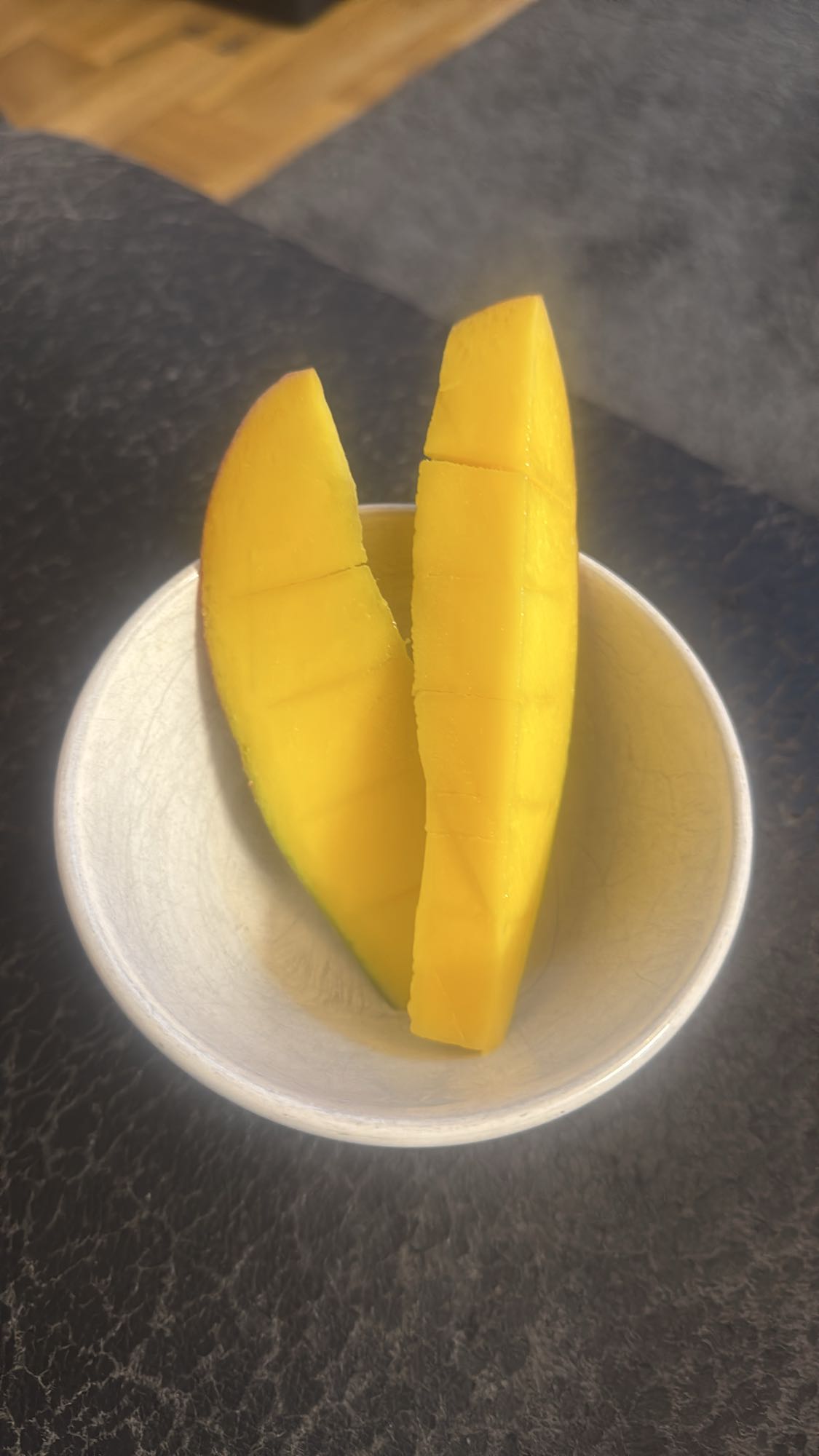 Skivad mango