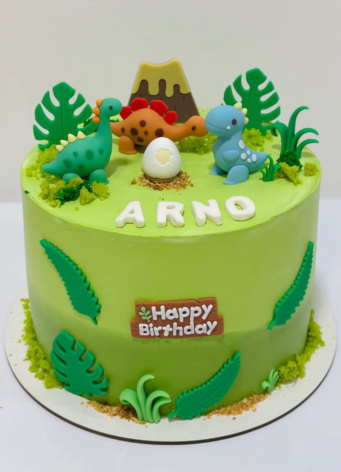 Dinosaur Birthday Cake
