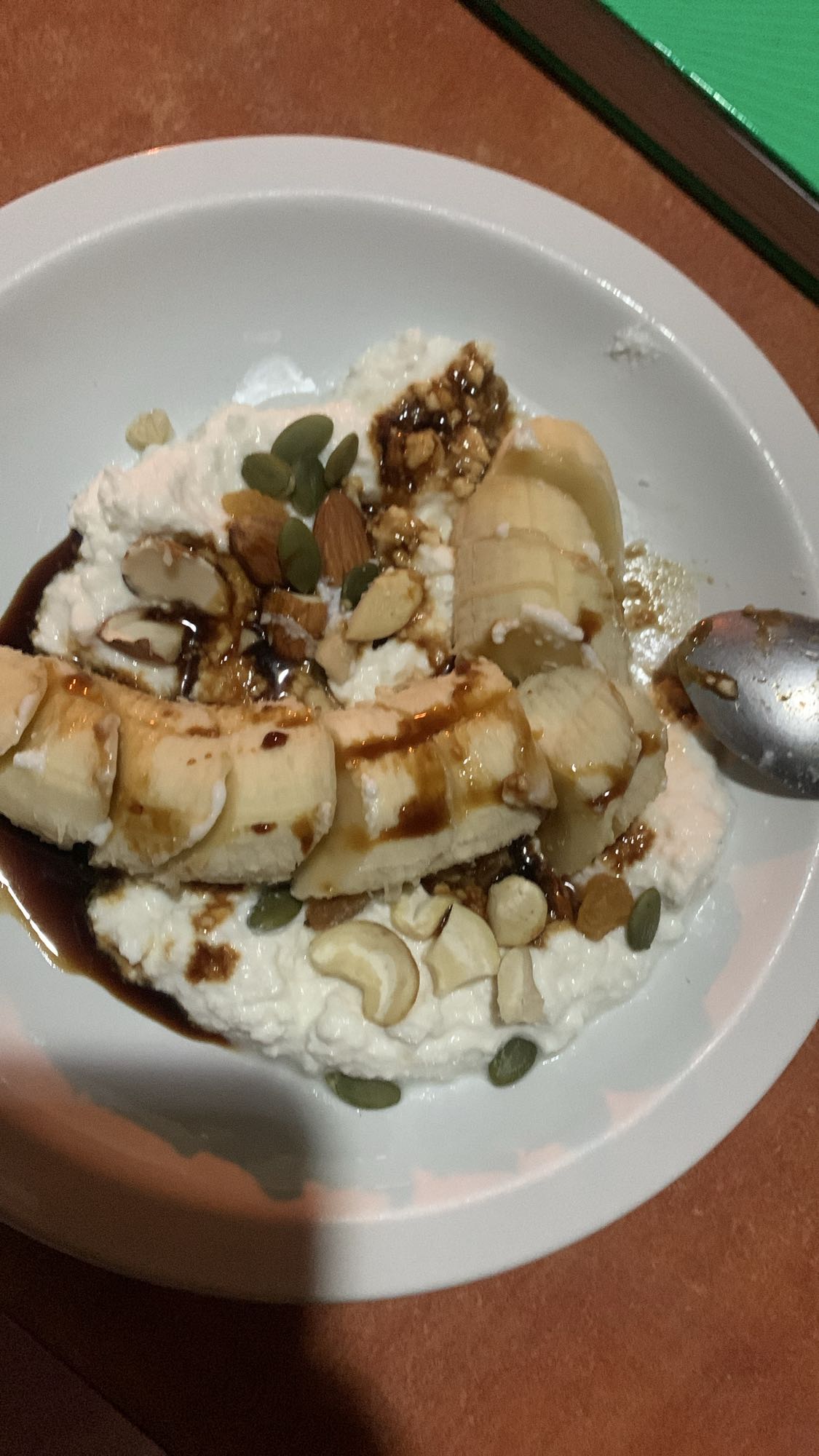 Cottage Cheese Banana Bowl