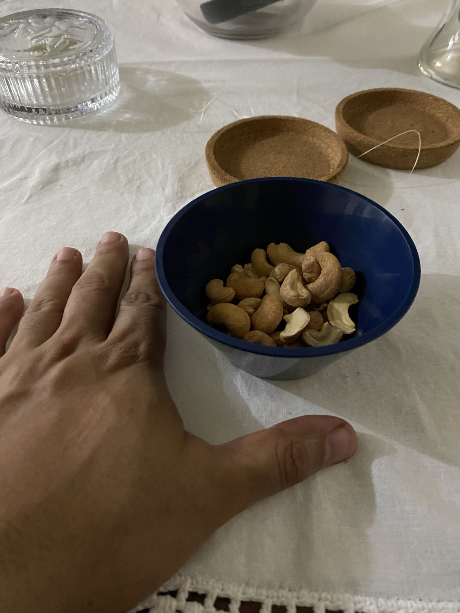 Tazón de anacardos