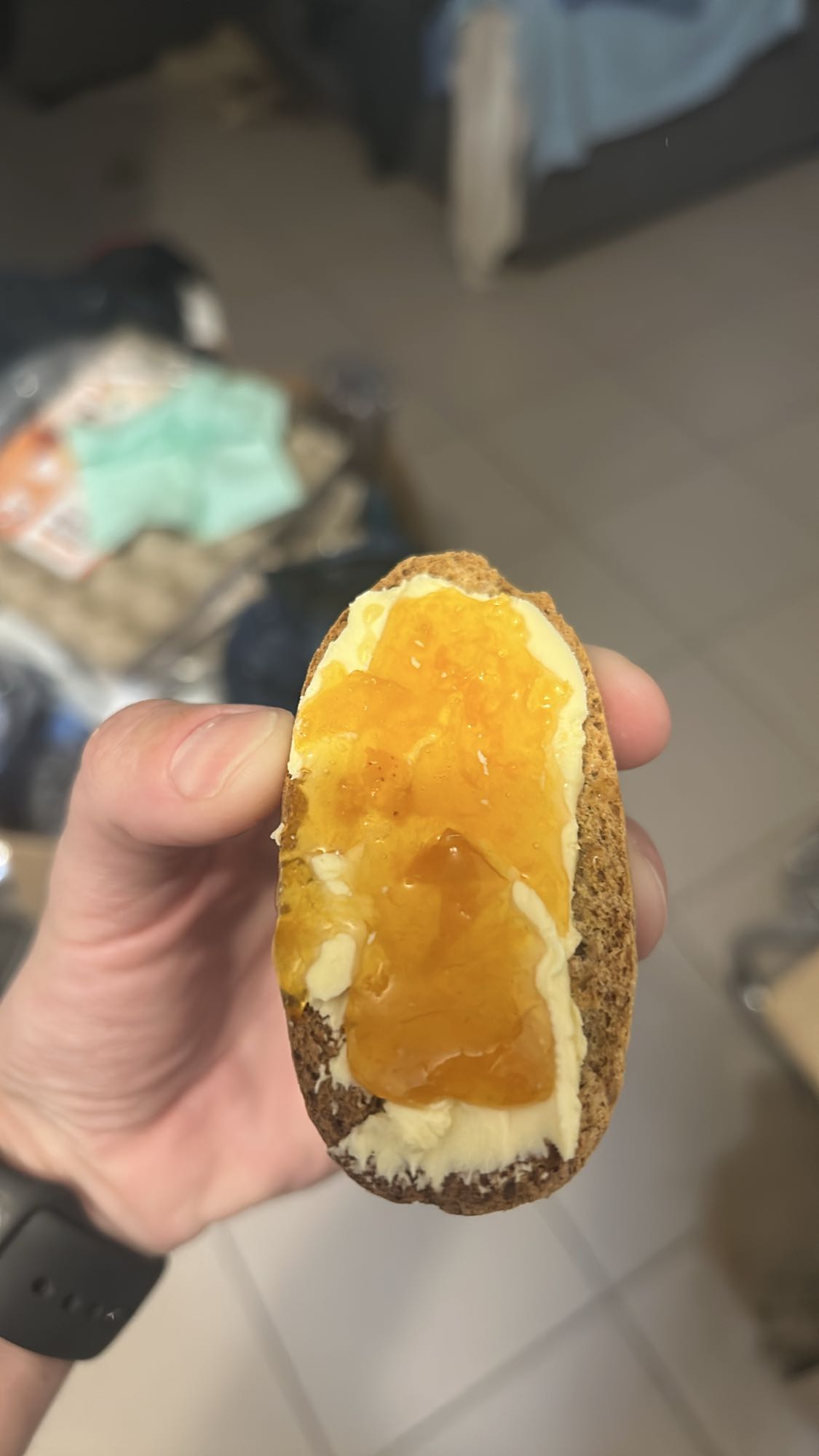 Tartine beurre confiture